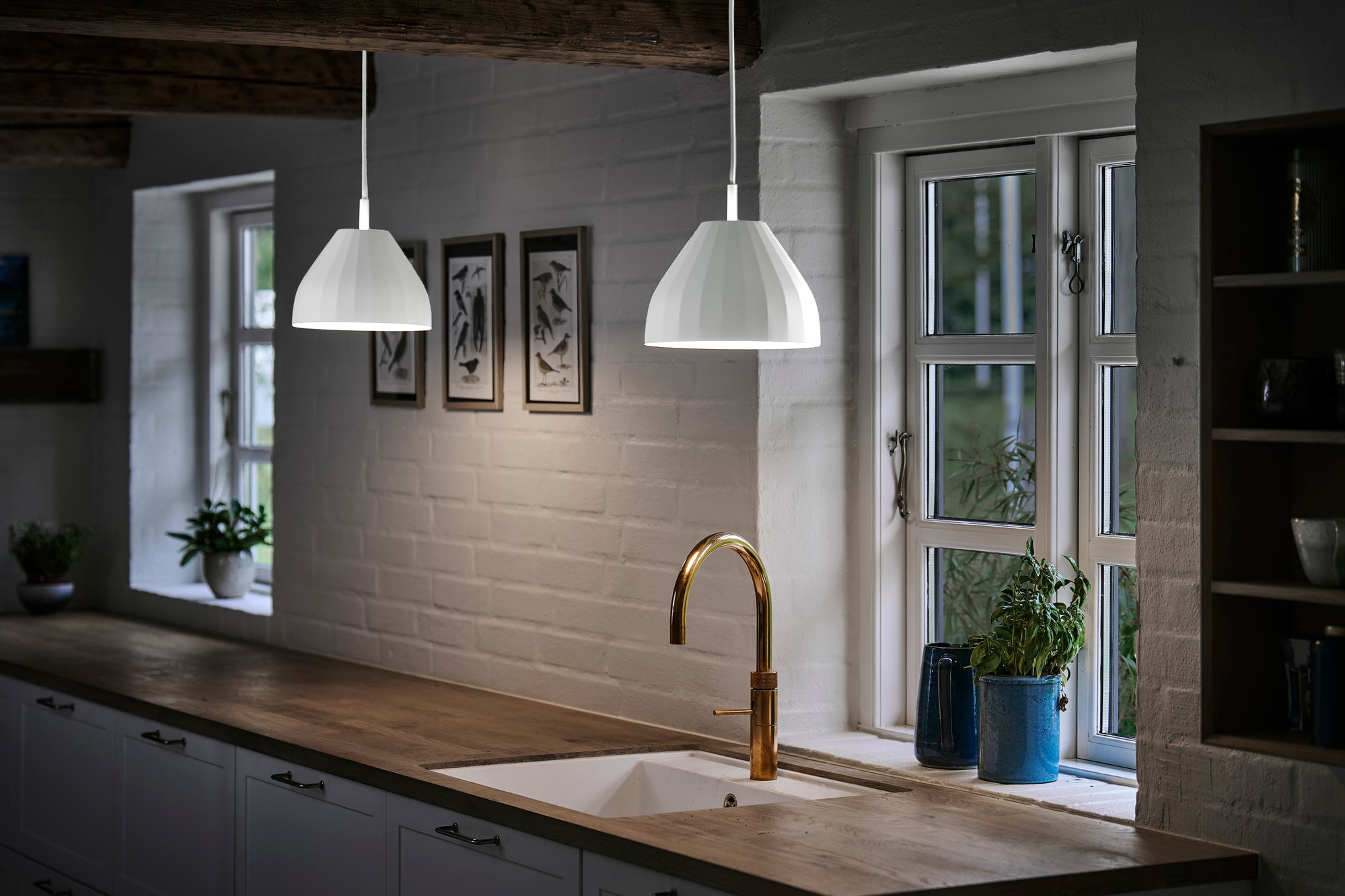 Hanglamp MODEL 140 FACET wit