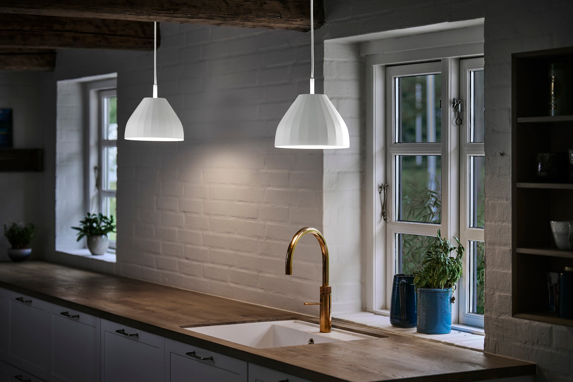 Hanglamp MODEL 140 FACET wit