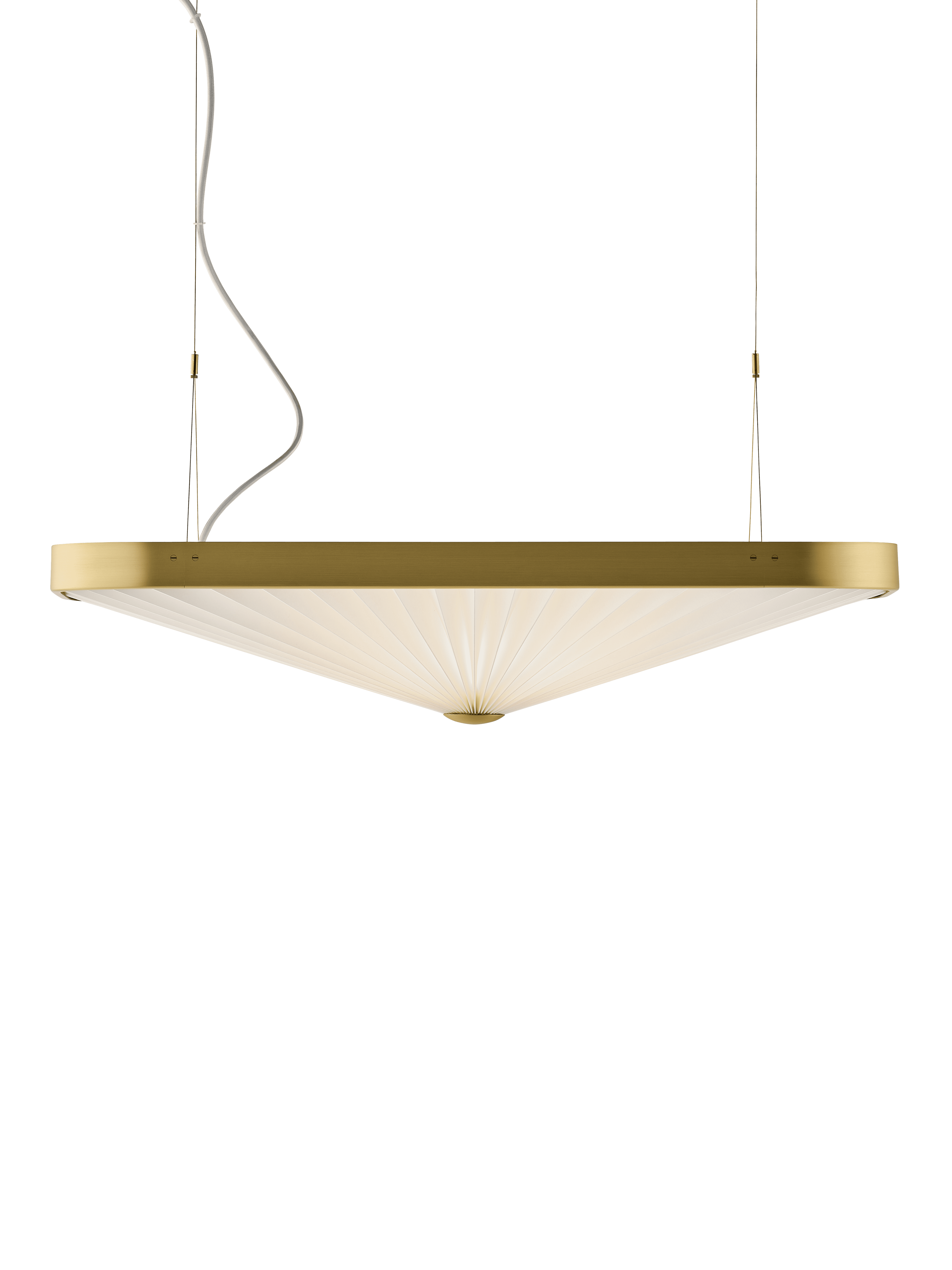 Hanging Lamp MODEL 197 CELINE white with gold