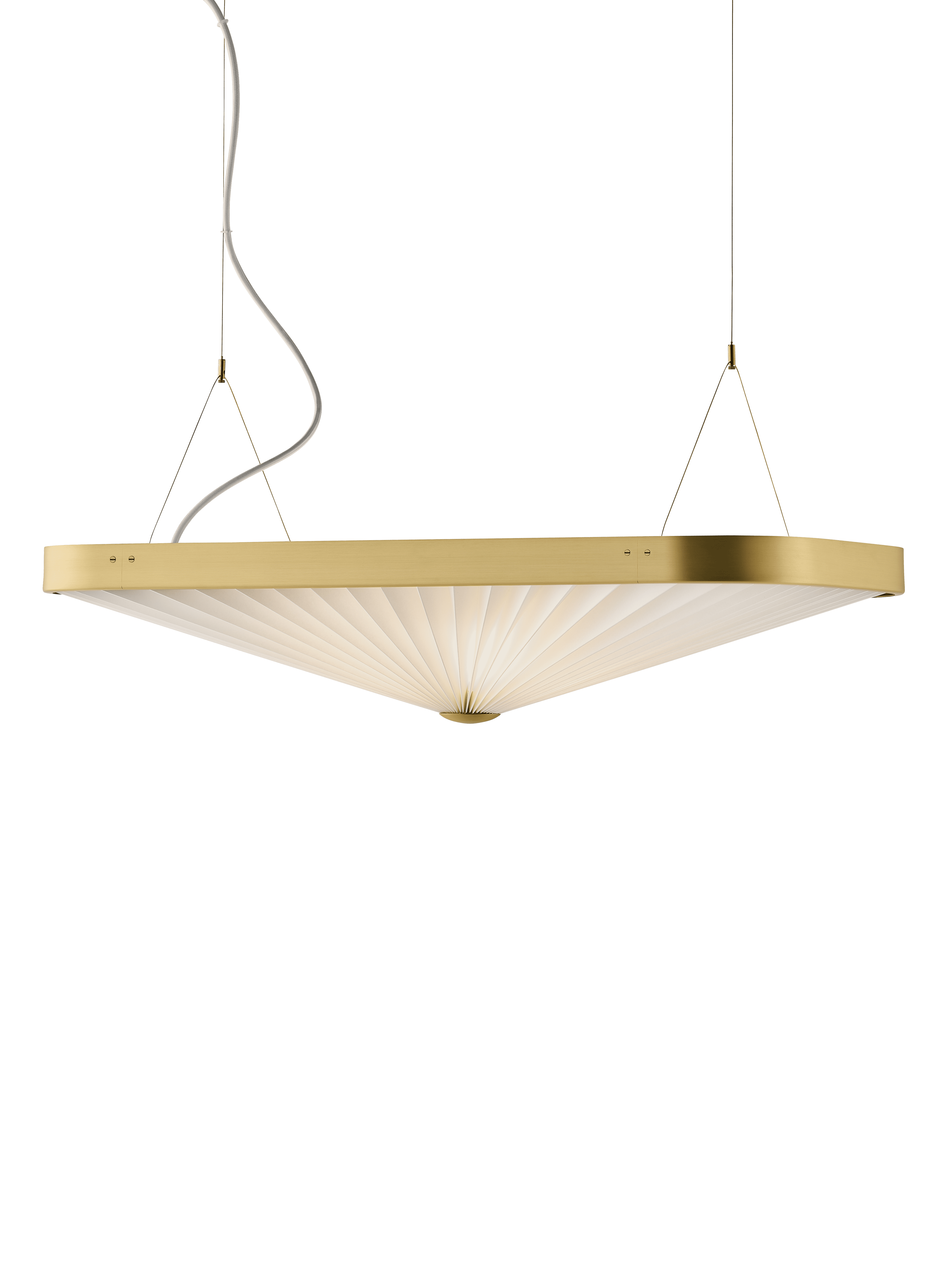 Hanging Lamp MODEL 197 CELINE white with gold