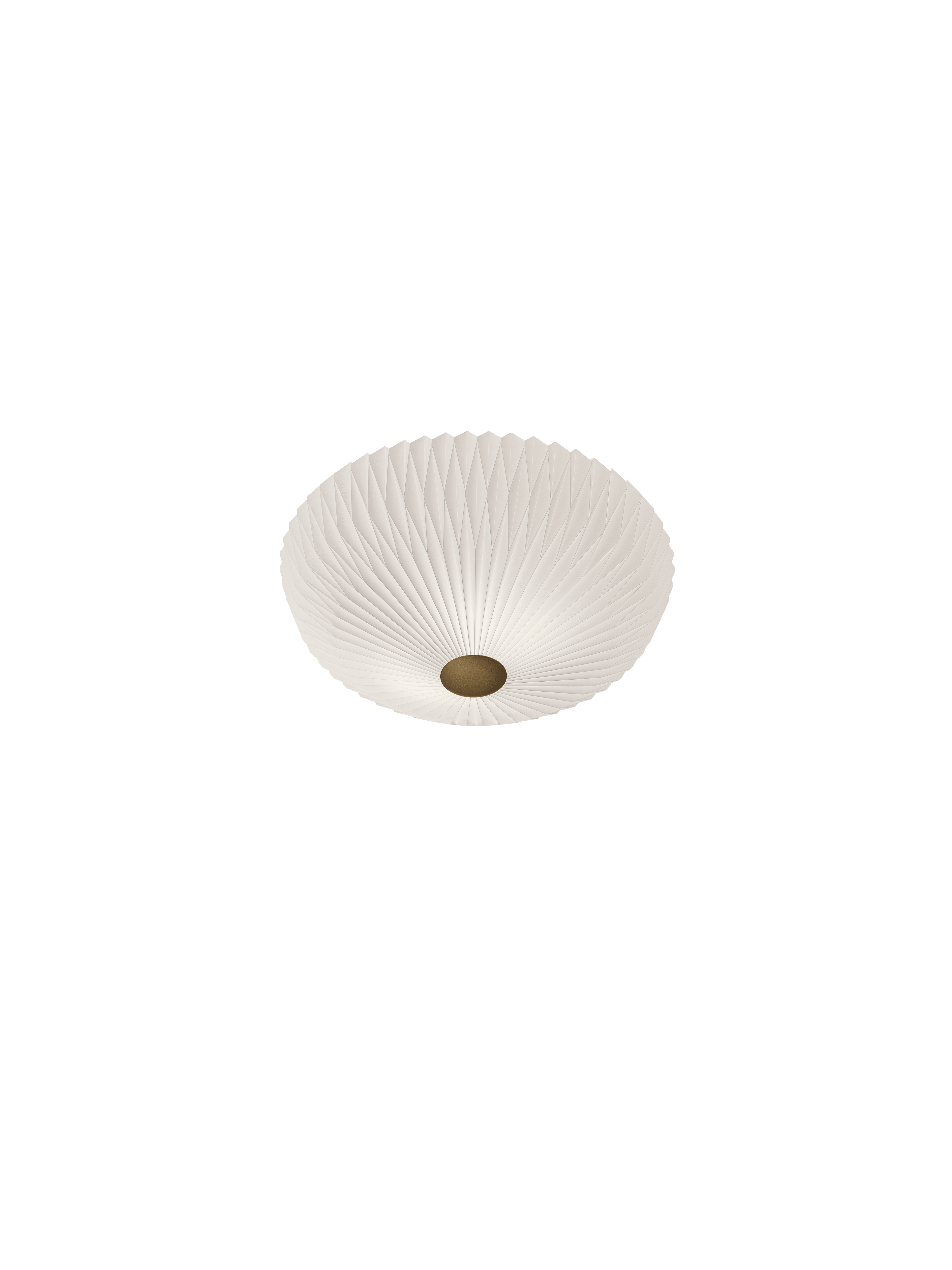 Wandlamp MODEL 23 wit met goud