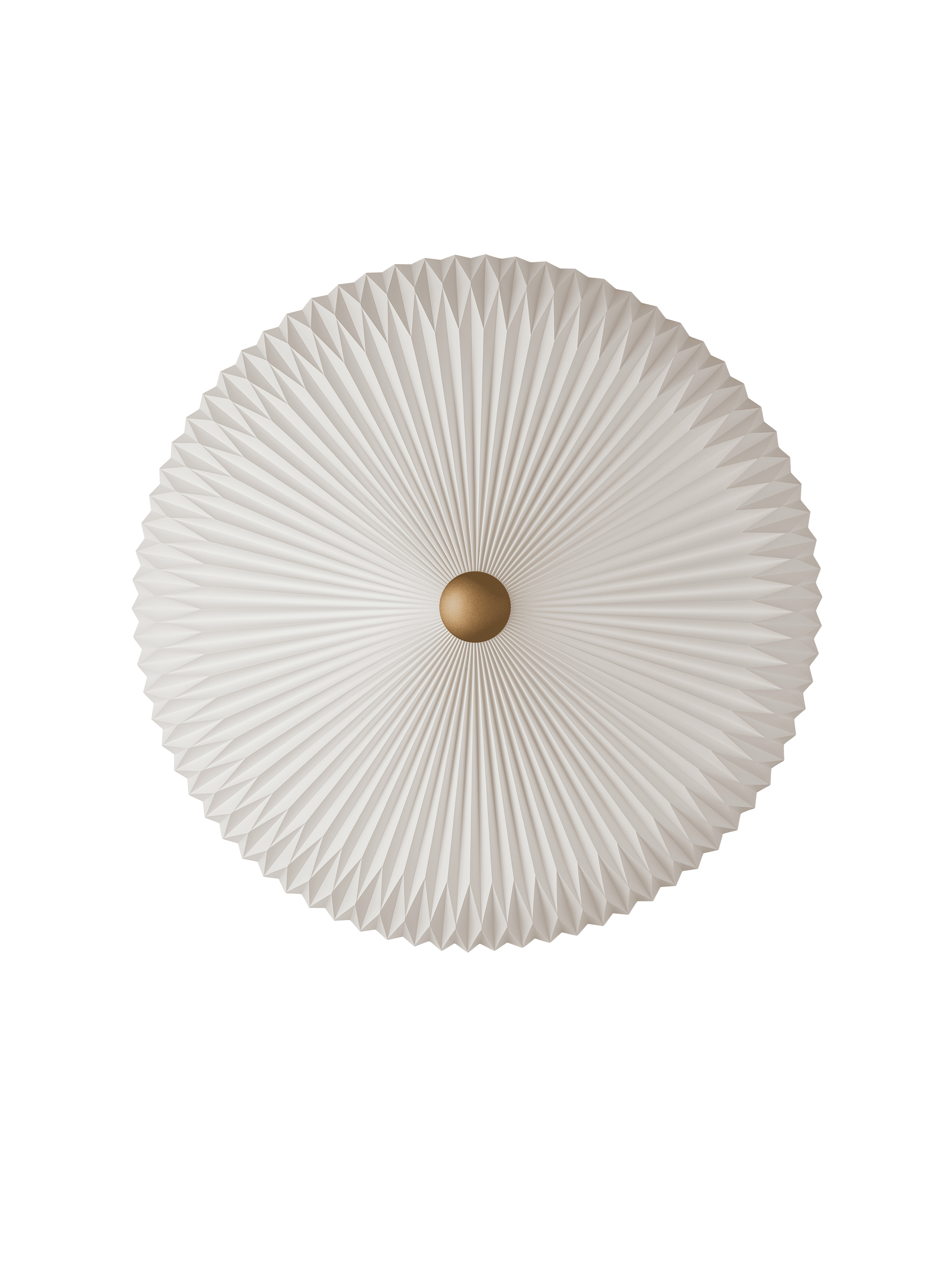Wandlamp MODEL 23 wit met goud