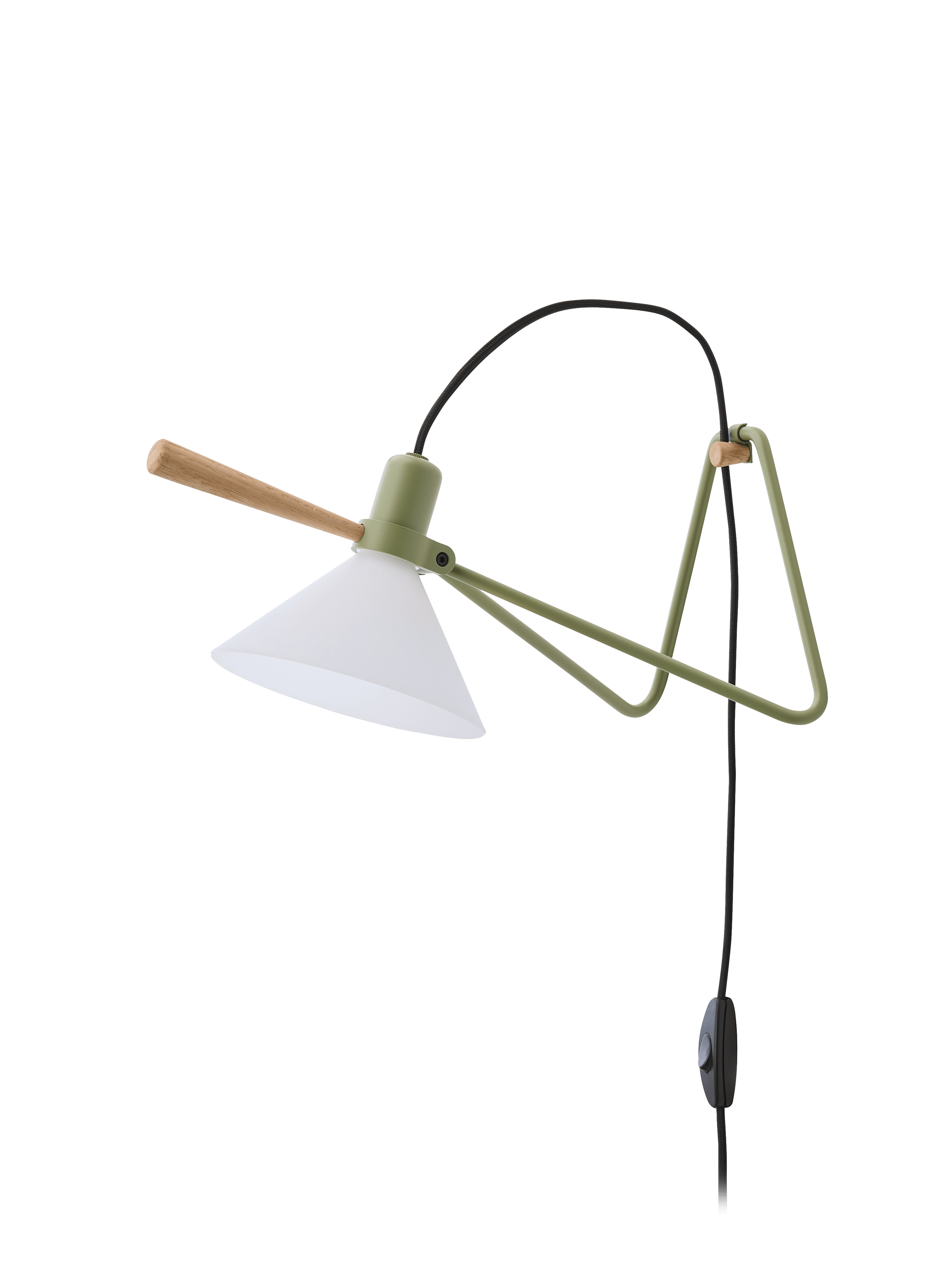 Lampa stołowa MODEL 356 SPOT oliwkowy – Le Klint