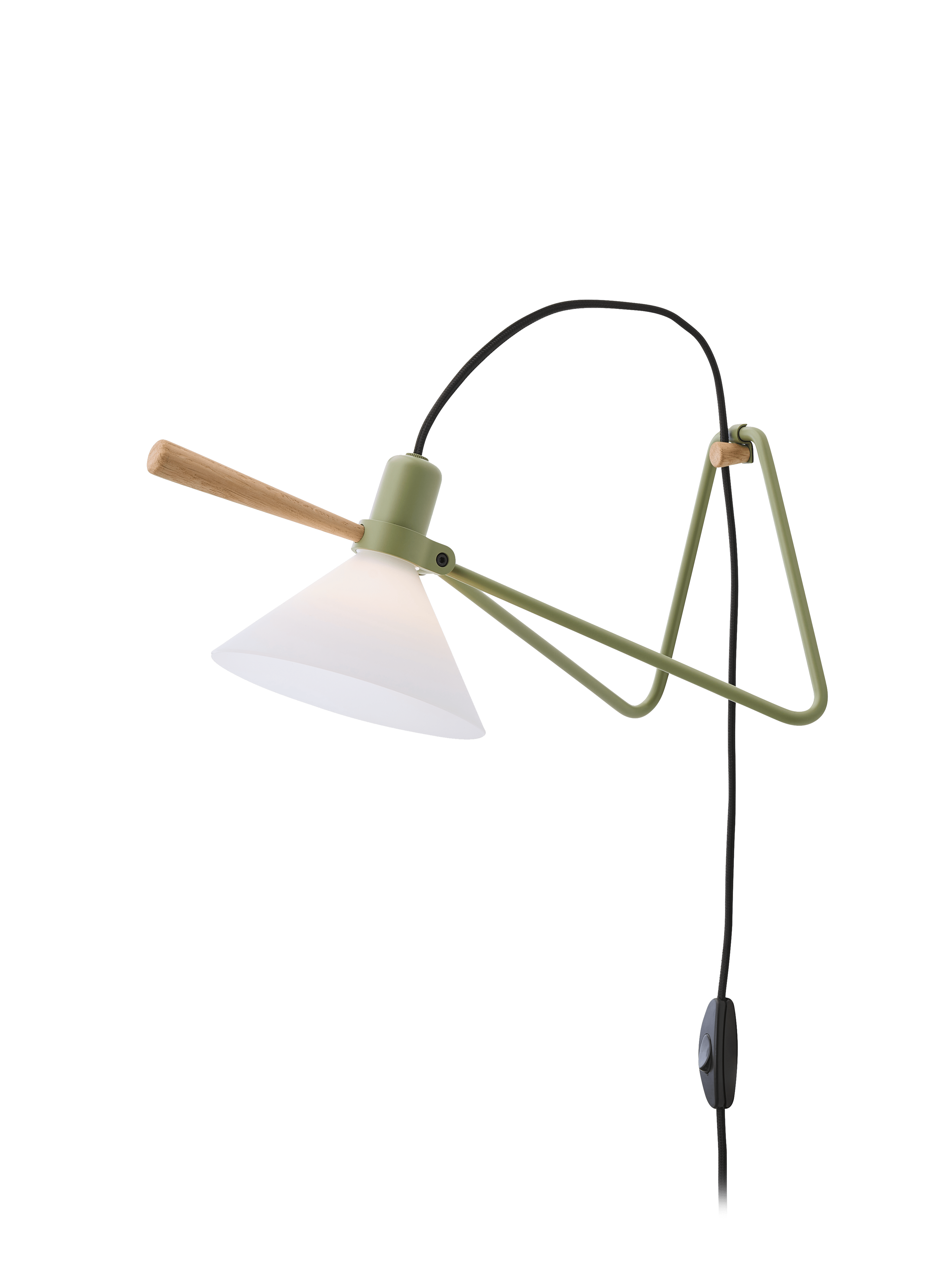Lampa stołowa MODEL 356 SPOT oliwkowy – Le Klint