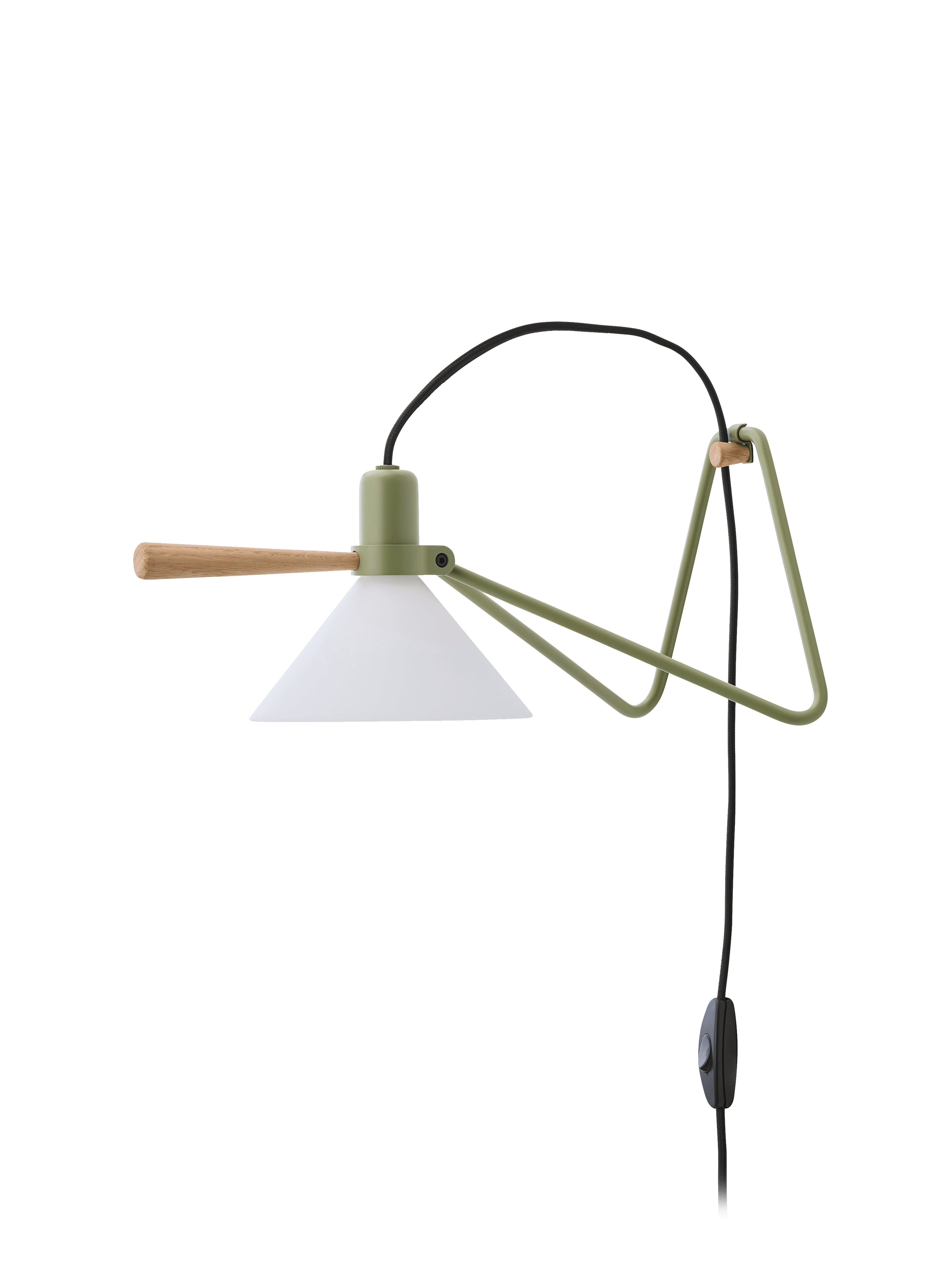 Lampa stołowa MODEL 356 SPOT oliwkowy – Le Klint