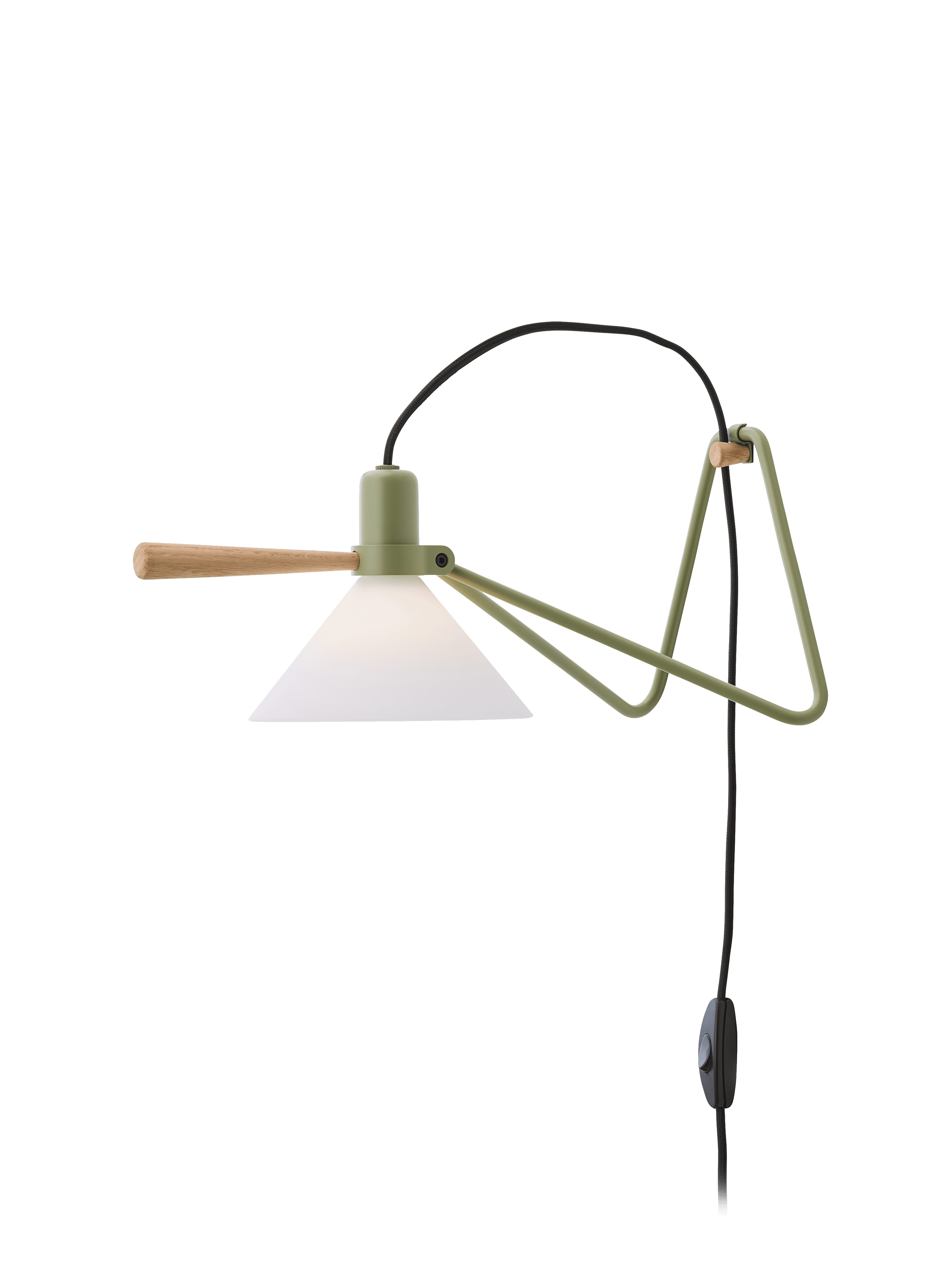 Lampa stołowa MODEL 356 SPOT oliwkowy – Le Klint