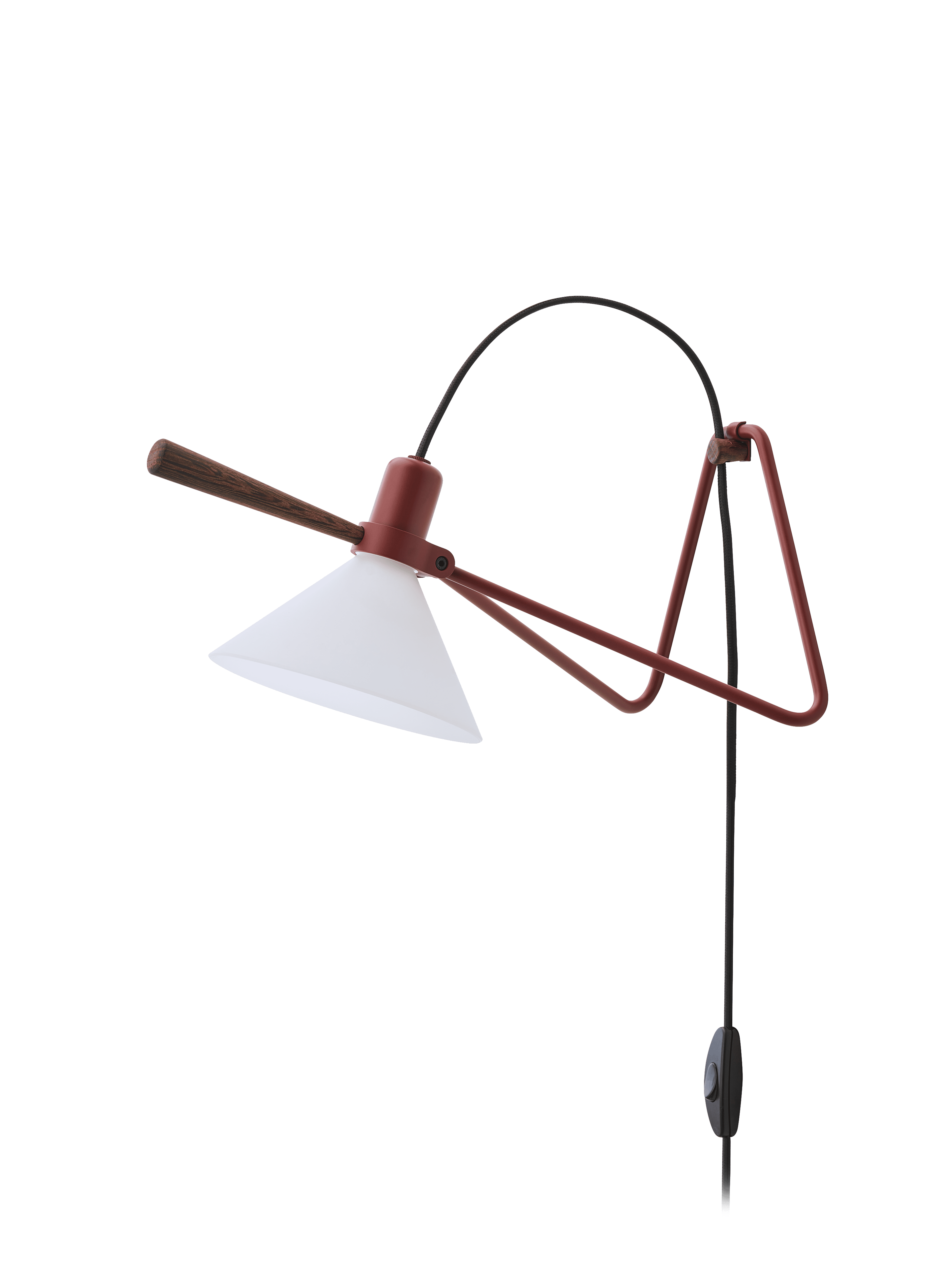 Lampa stołowa MODEL 356 SPOT czerwony – Le Klint