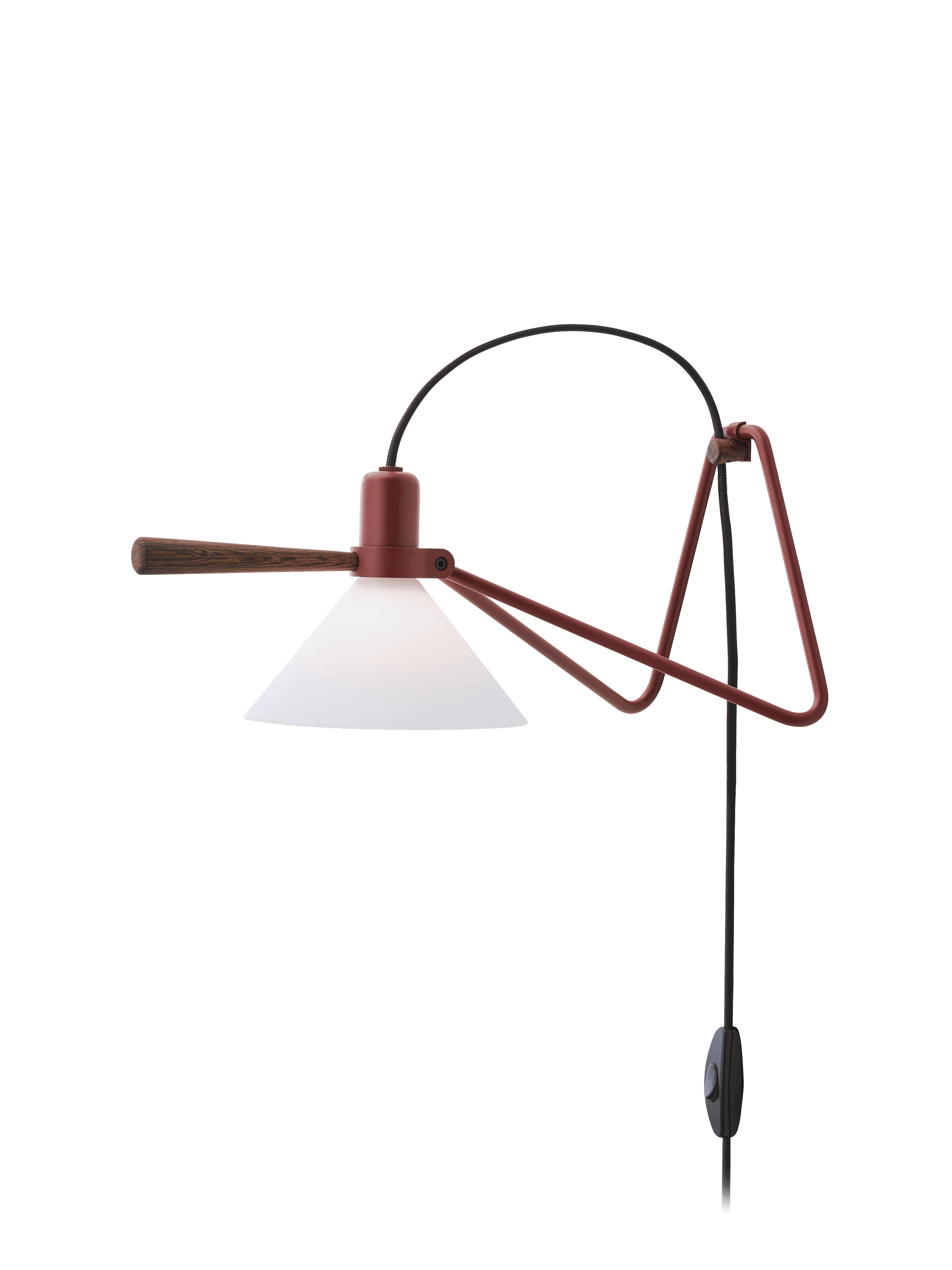 Lampa stołowa MODEL 356 SPOT czerwony – Le Klint