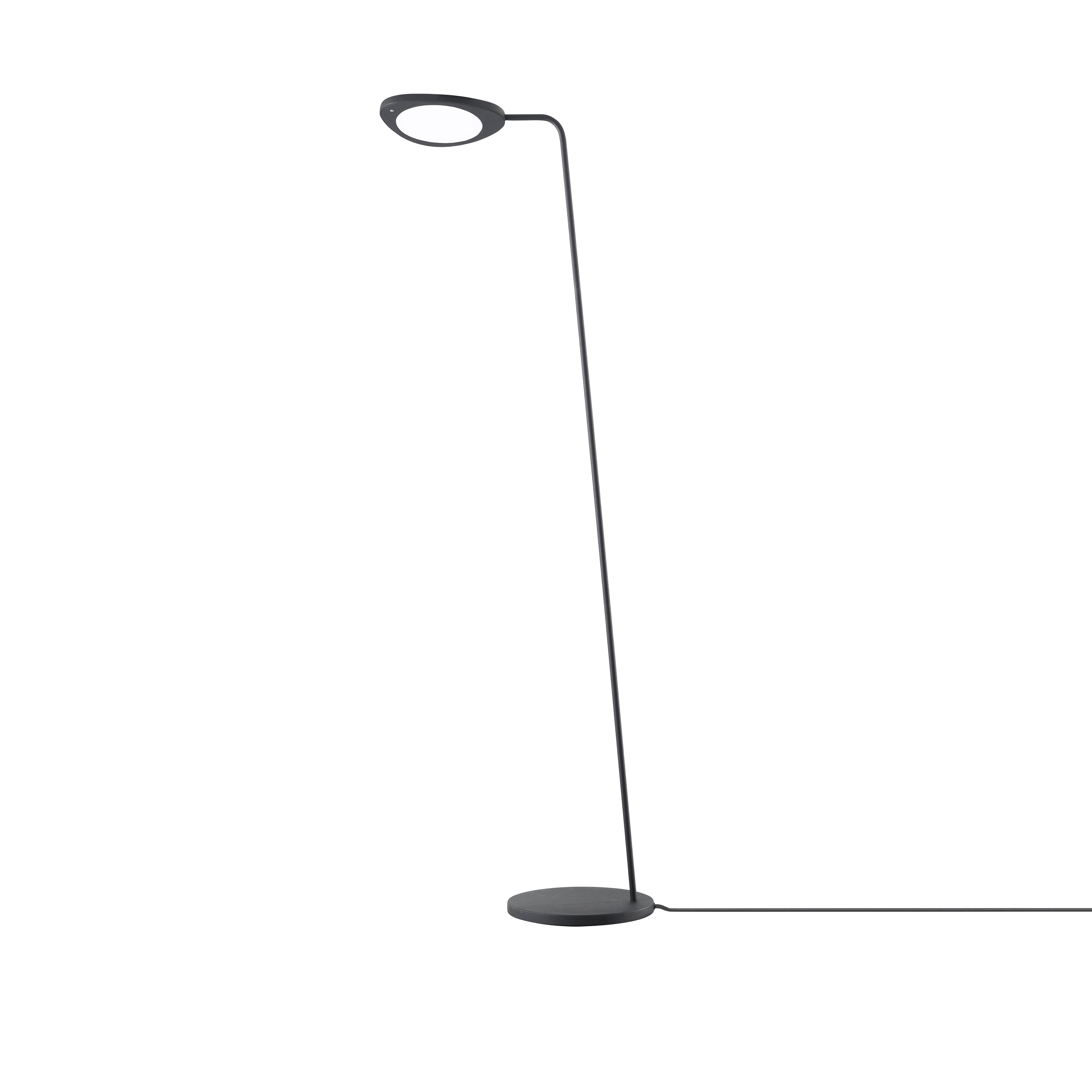 Vloerlamp LEAF zwart