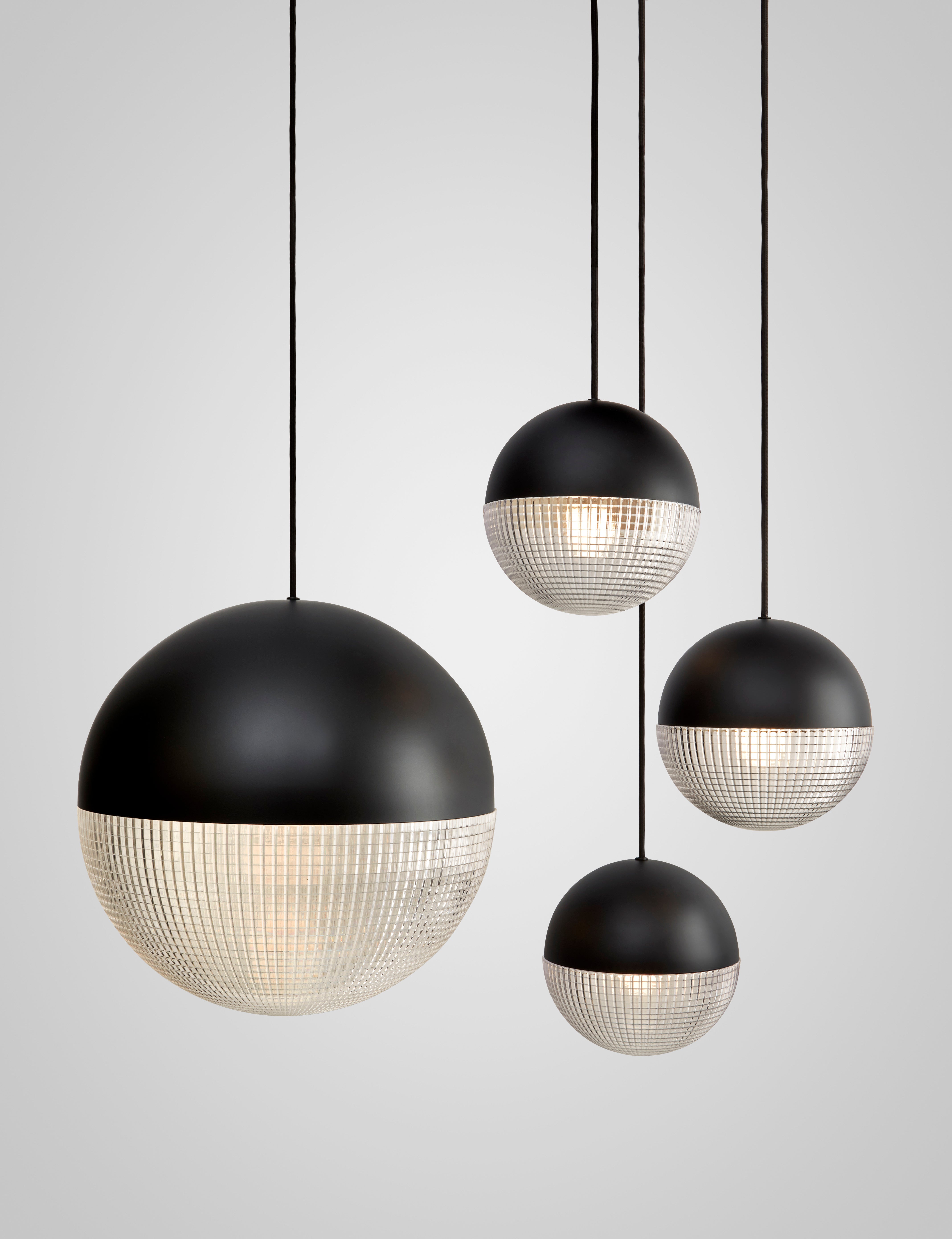 Hanglamp LENS FLAIR matzwart