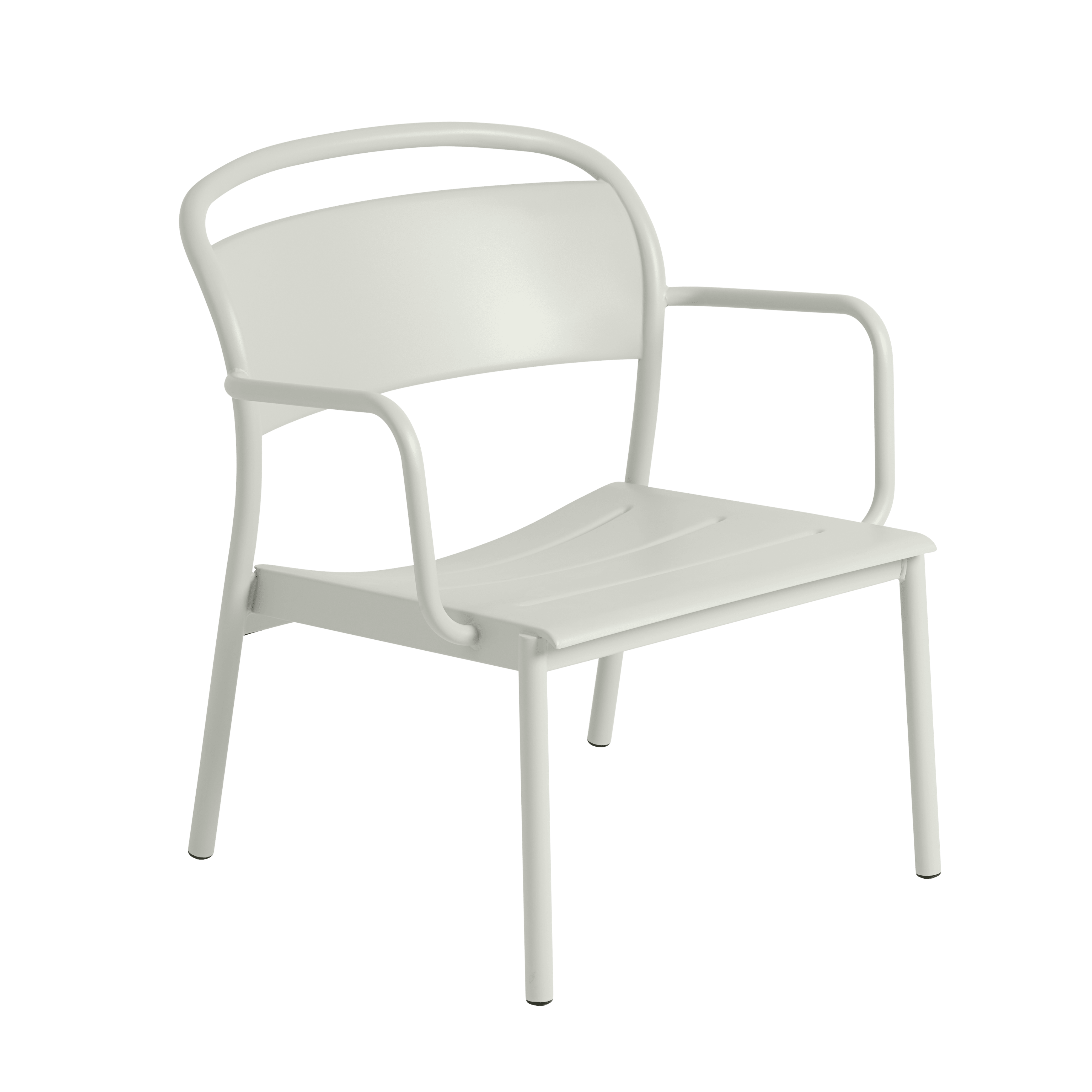 LINEAR Outdoor Armchair Gray Steel