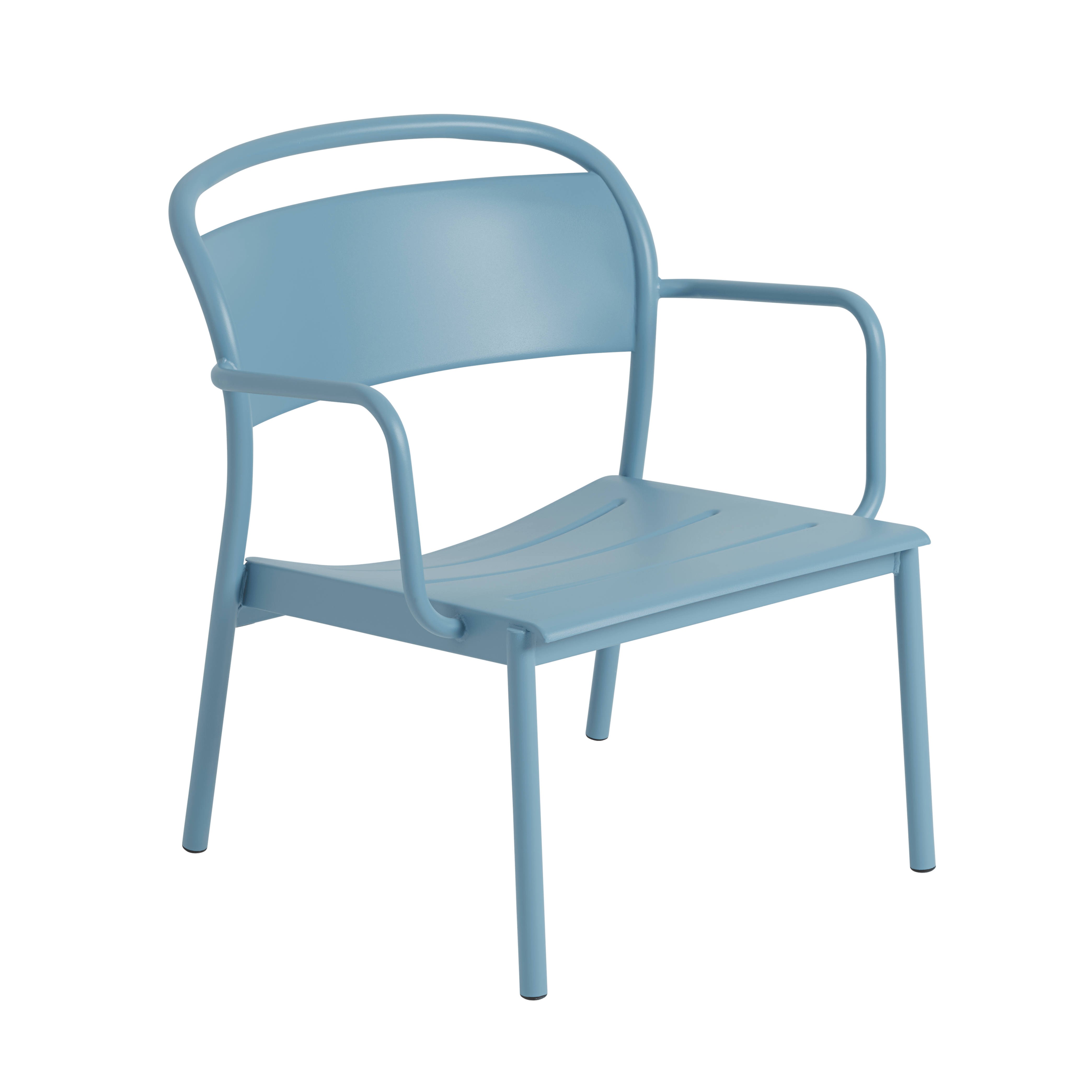 LINEAR Outdoor Armchair Blue Steel