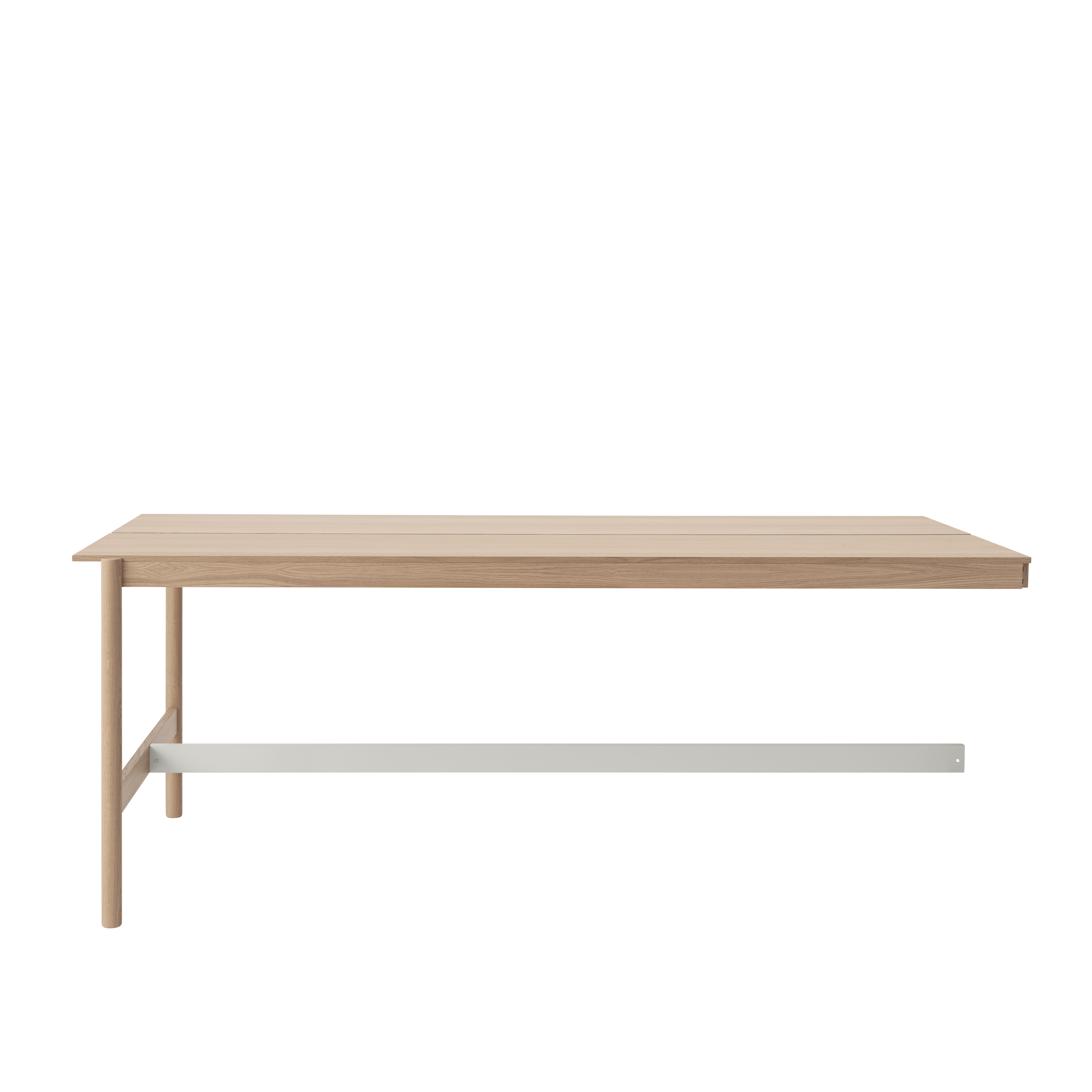 Bürotisch LINEAR SYSTEM HIGH - KONFIGURATION 1 Eichenfurnier