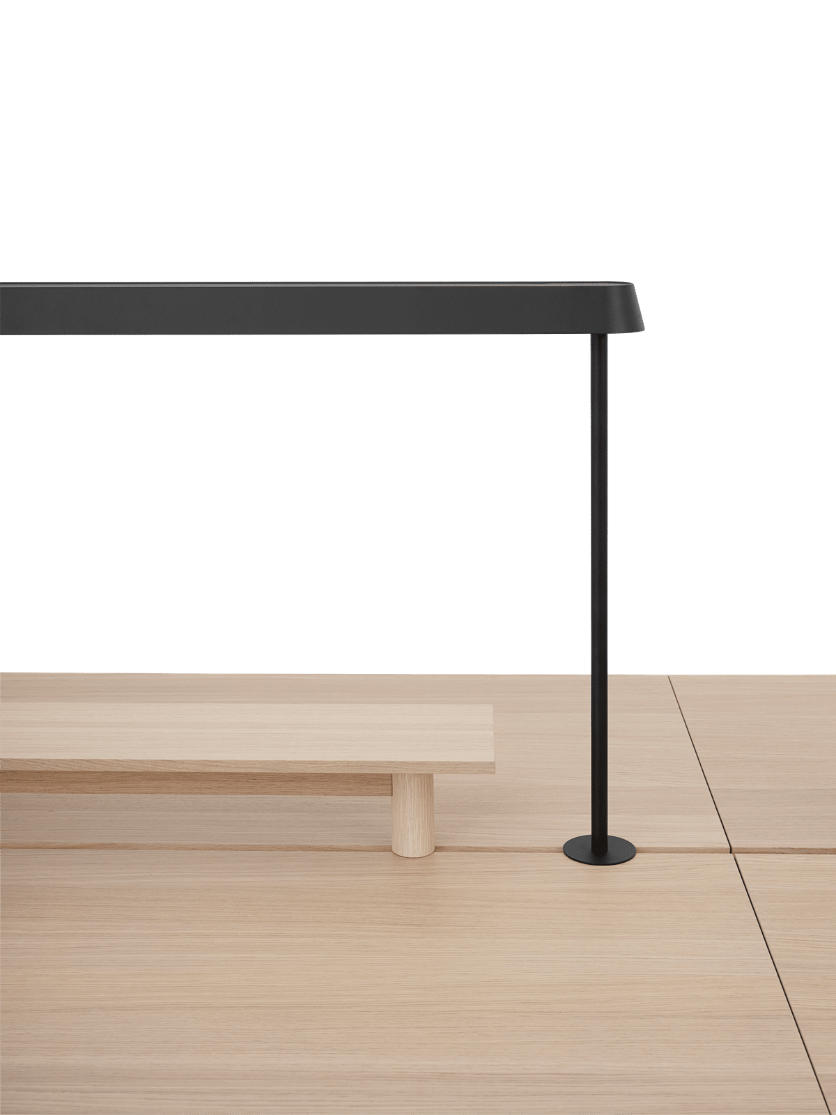 Bureau tafel LINEAR SYSTEM HIGH eikenfineer