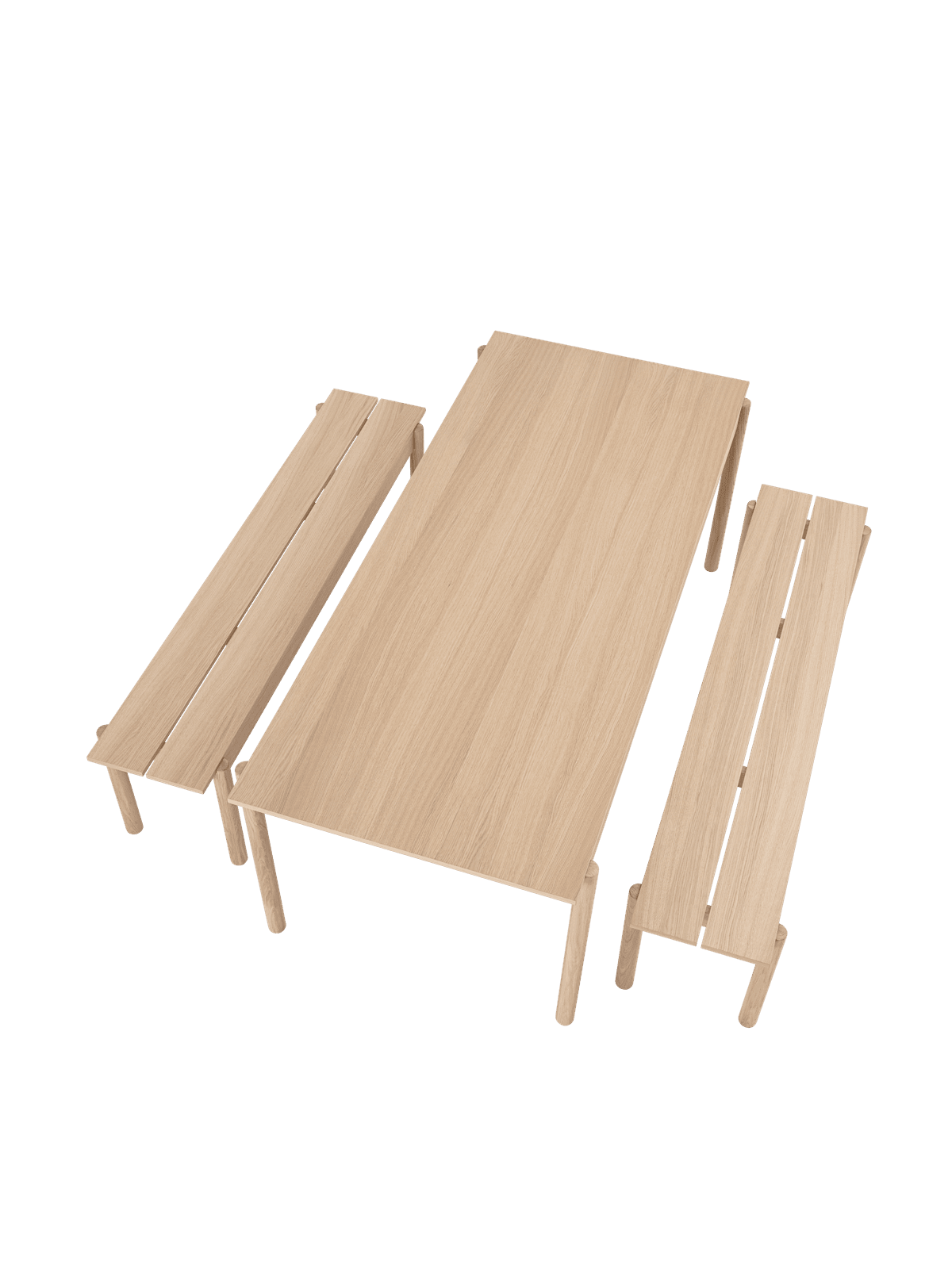 Tafel LINEAR eikenhout