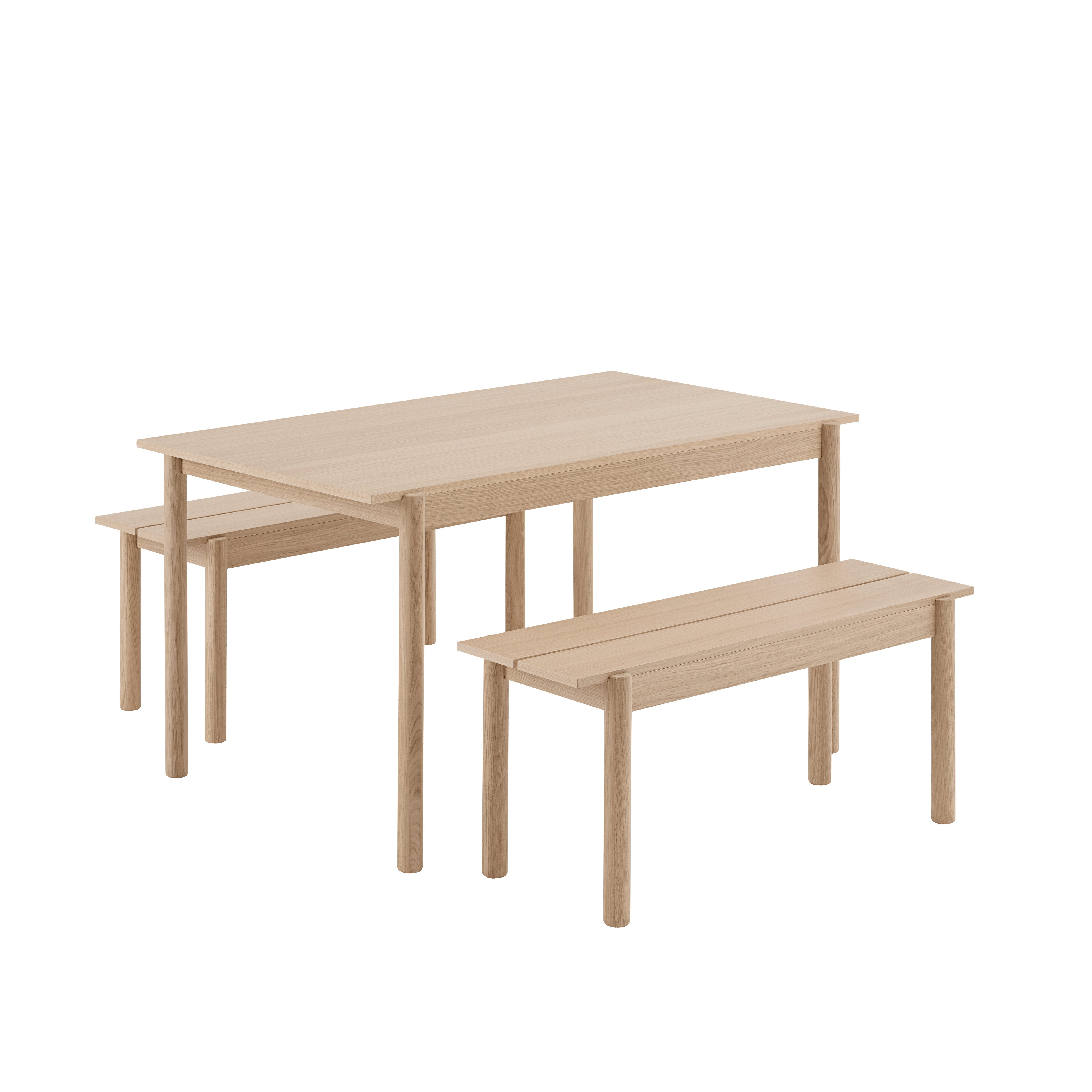 Tafel LINEAR eikenhout