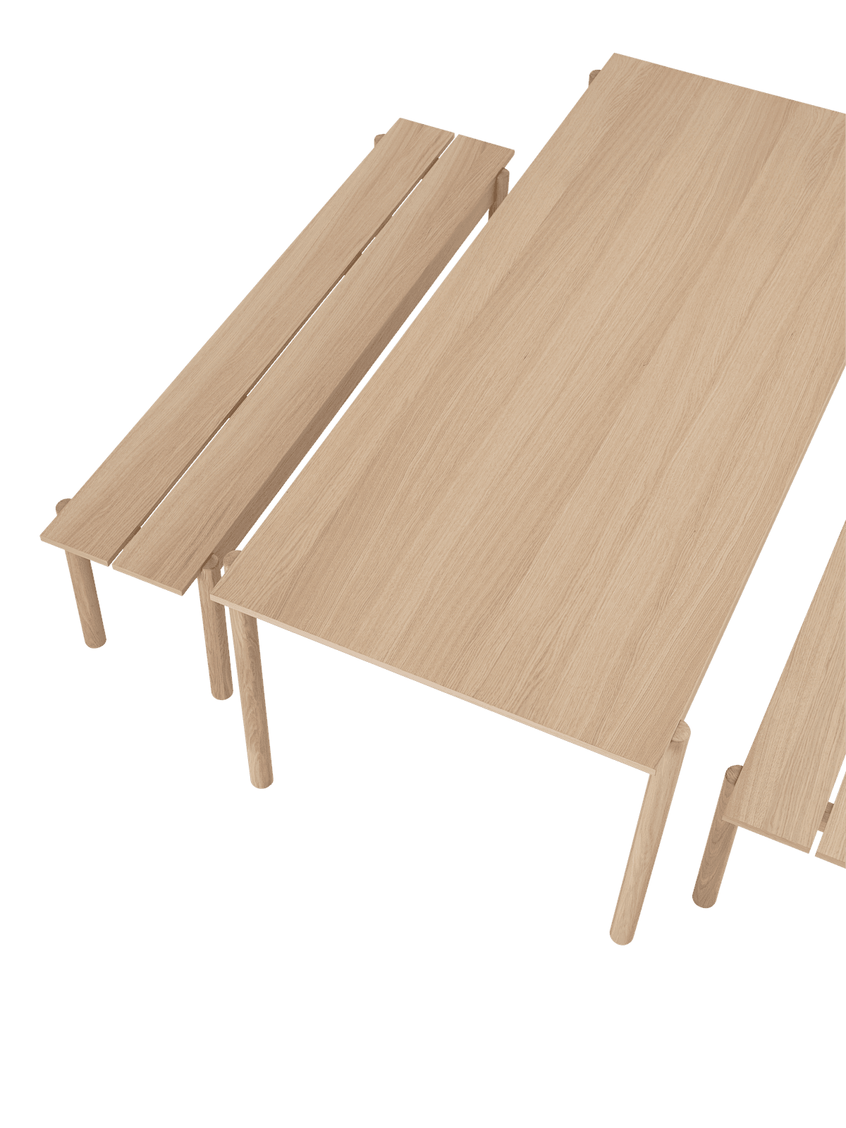 Tafel LINEAR eikenhout