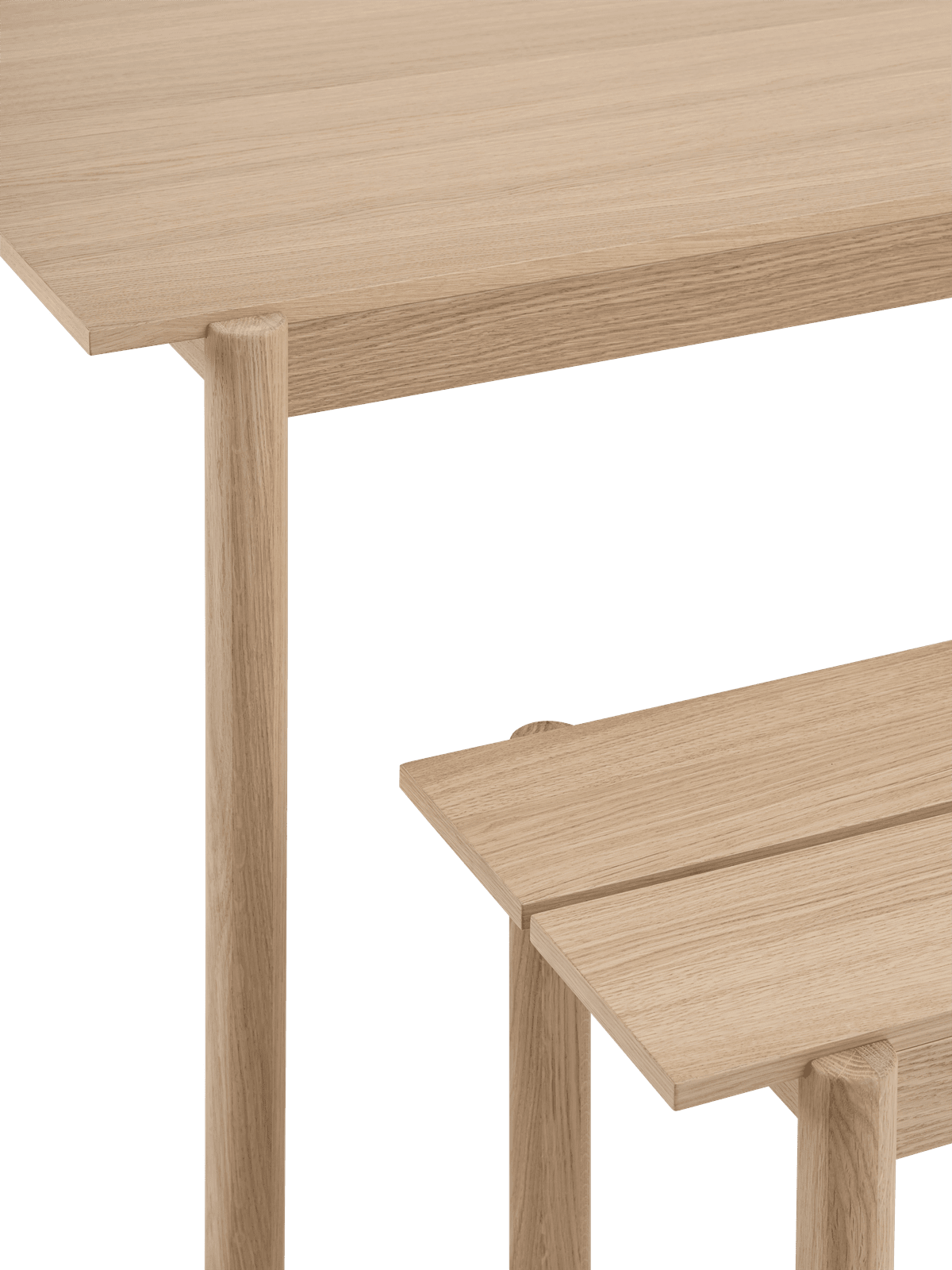 Tafel LINEAR eikenhout