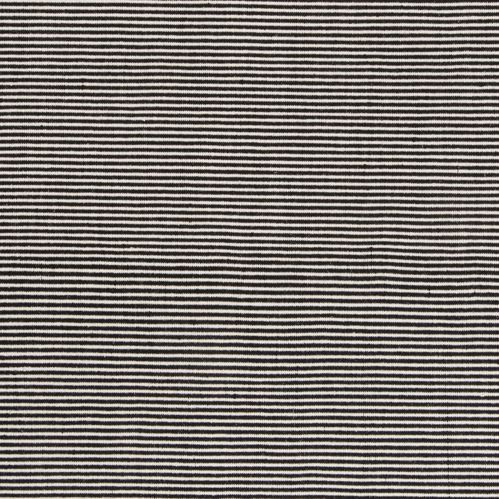 AJO black rug with white