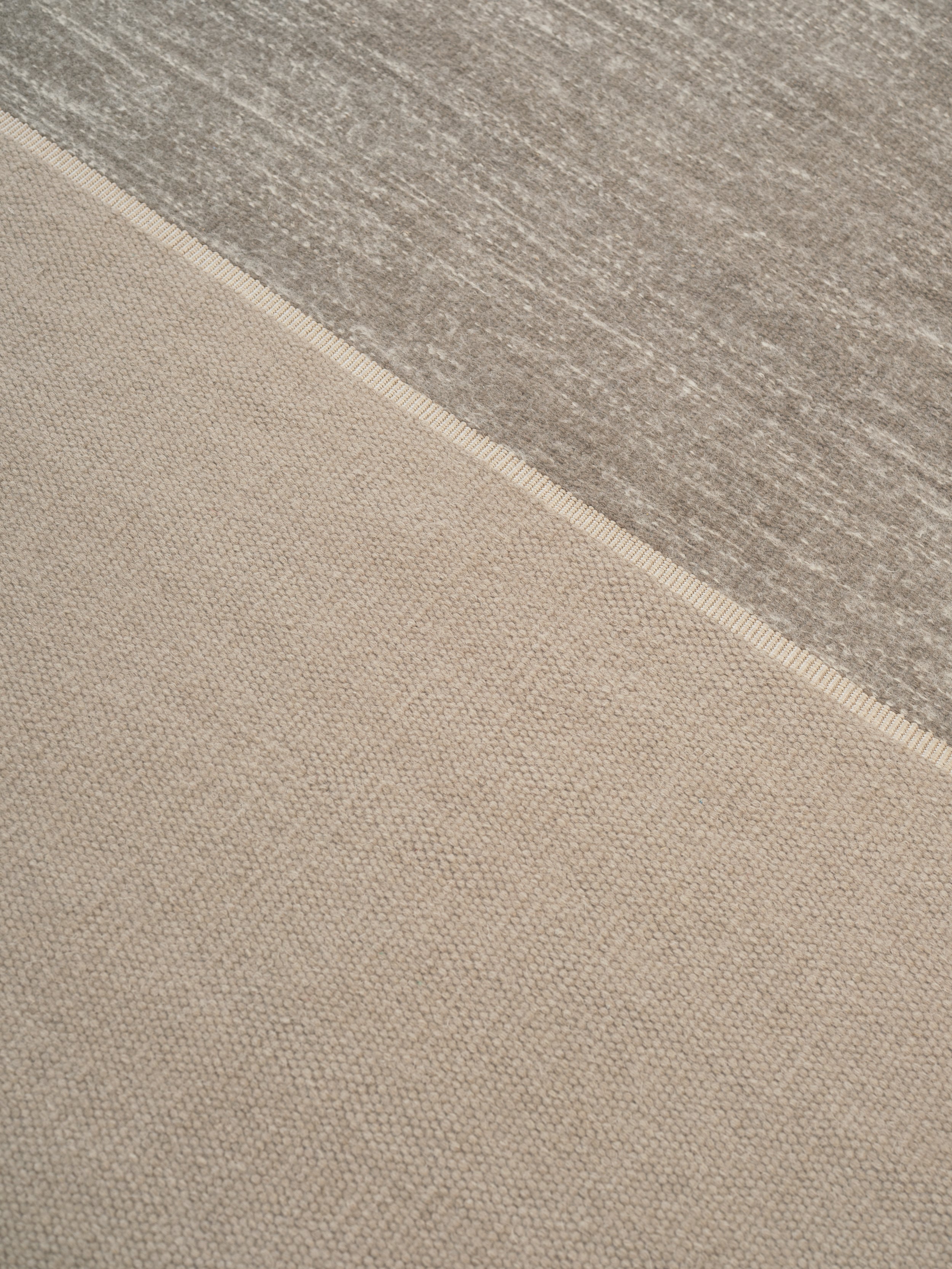Ronde tapijt MAGNETIZE donkerbeige