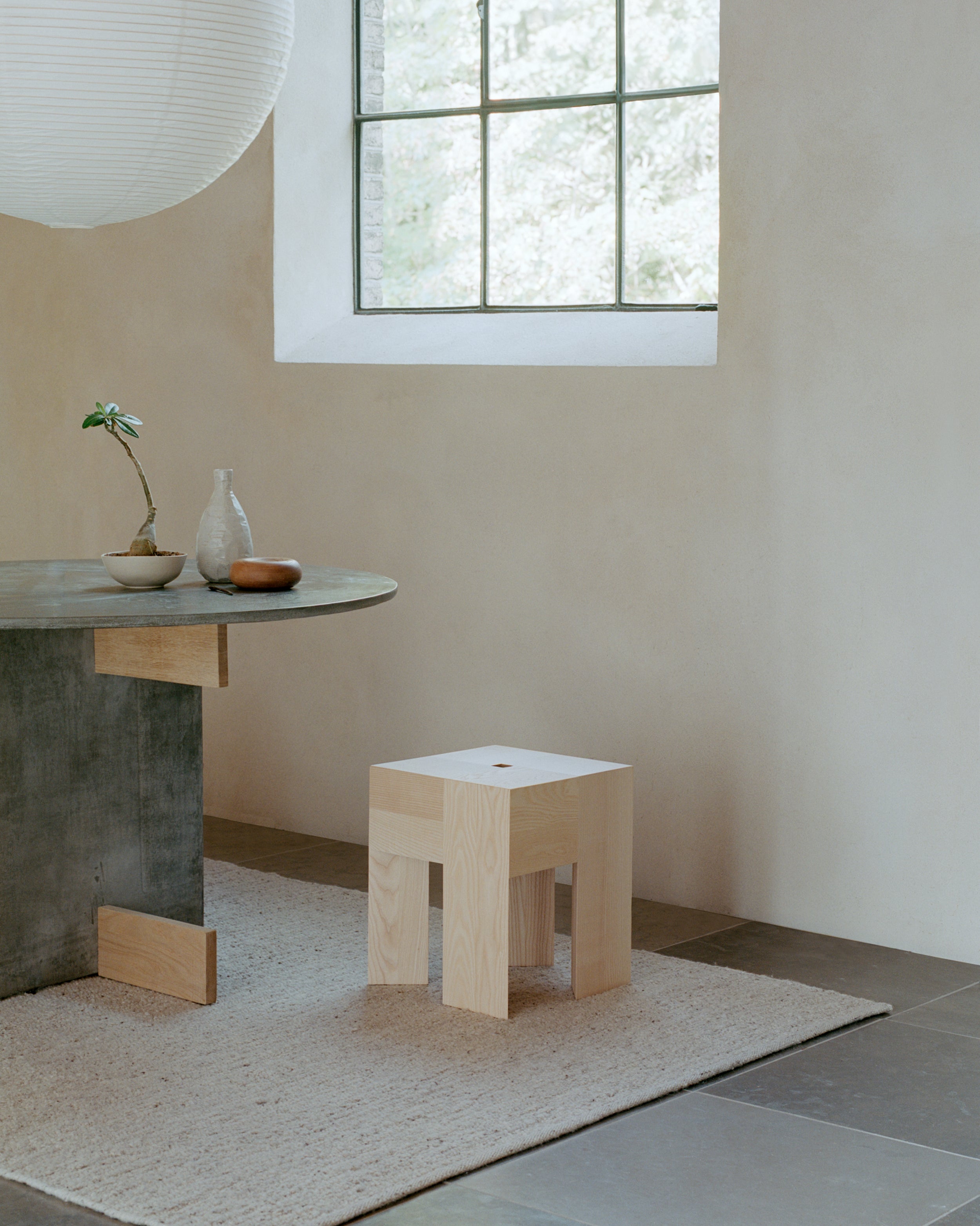 Vloerkleed MELANGE SKY - ZILVER beige