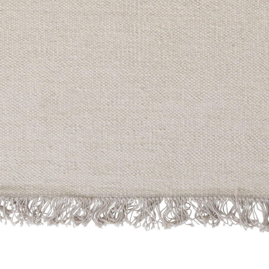 Regenbogenteppich weiß