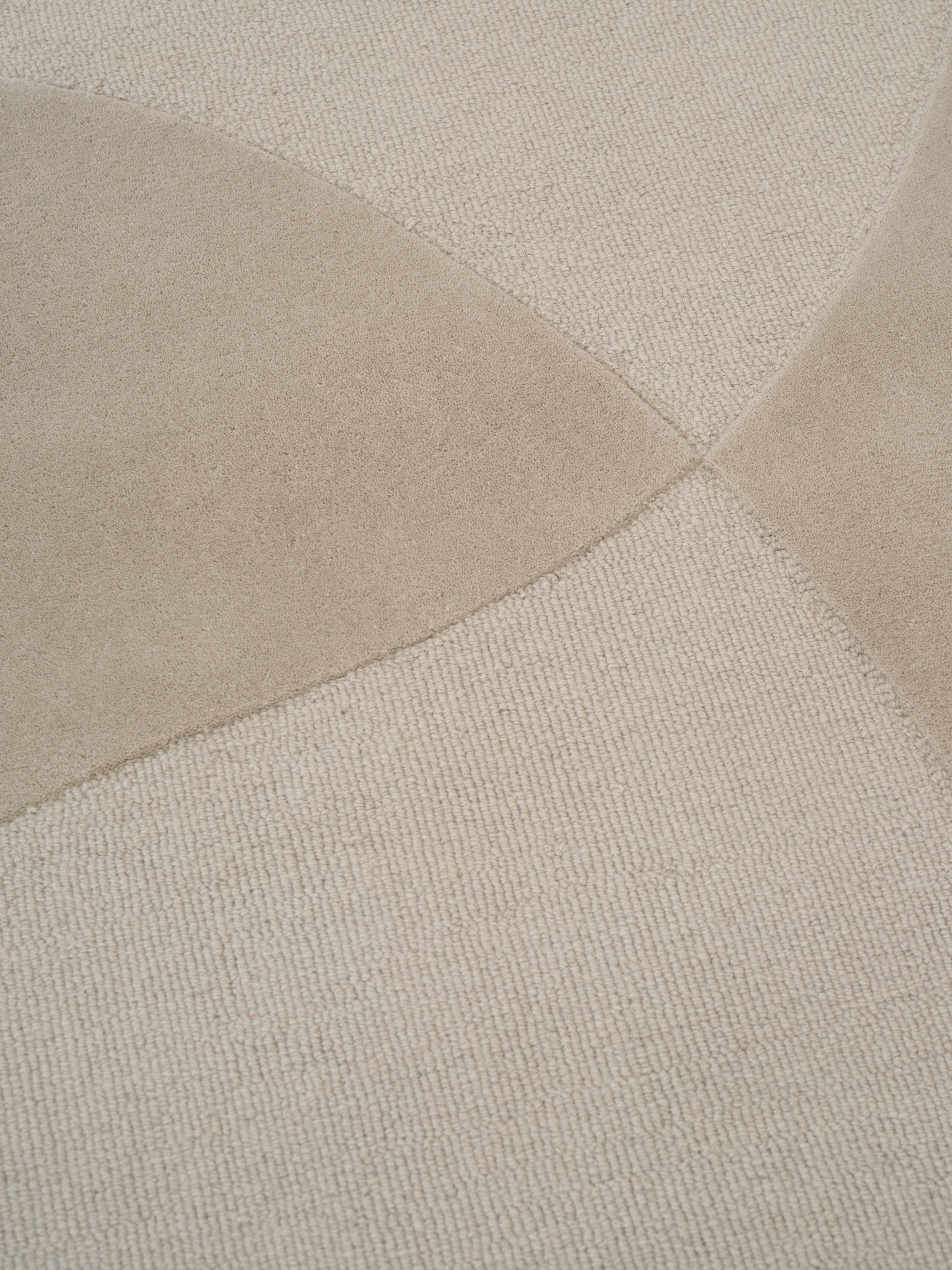 Vloerkleed SPLIT PLAINS beige