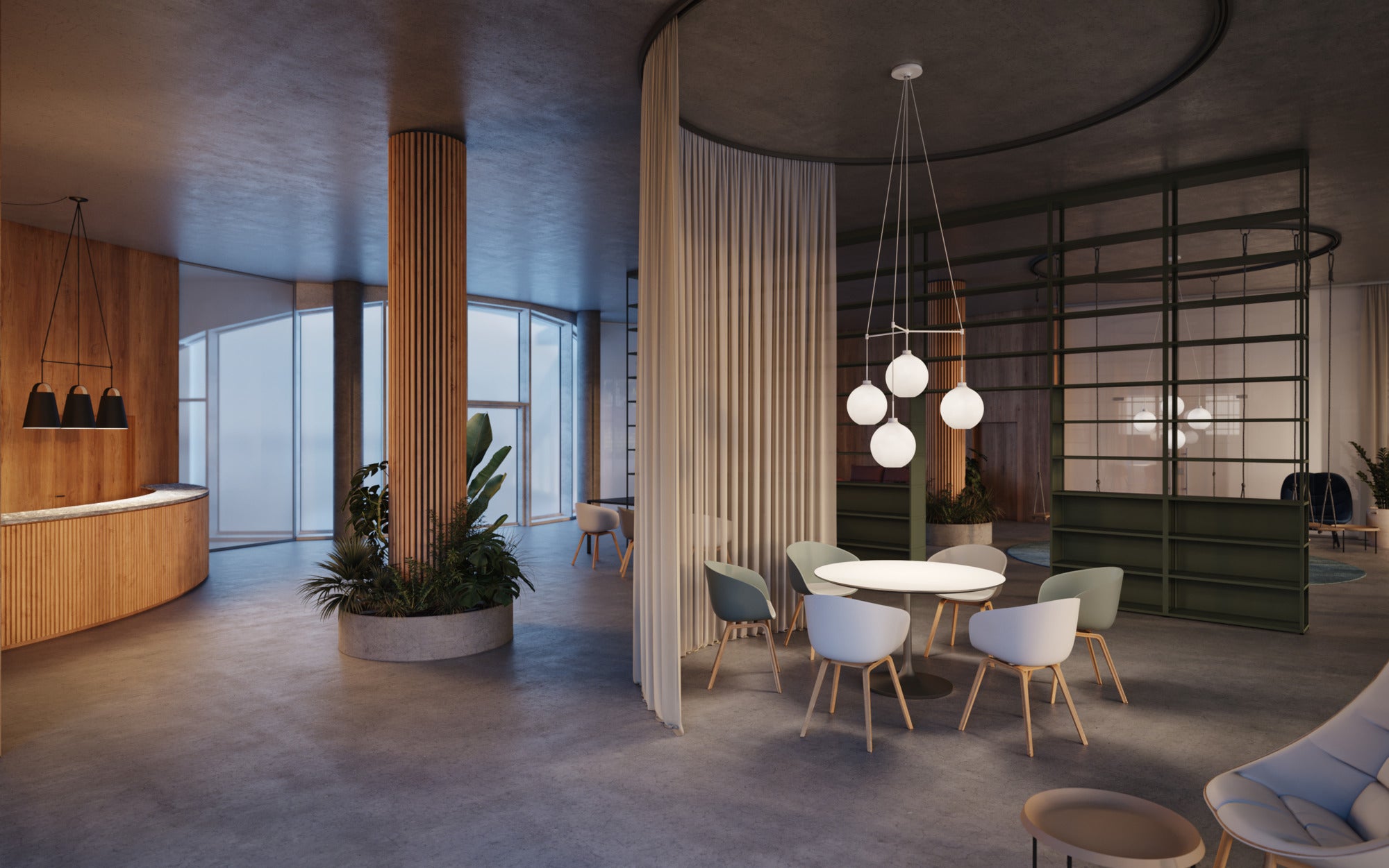 Pendelleuchte WOHLERT weißes Glas