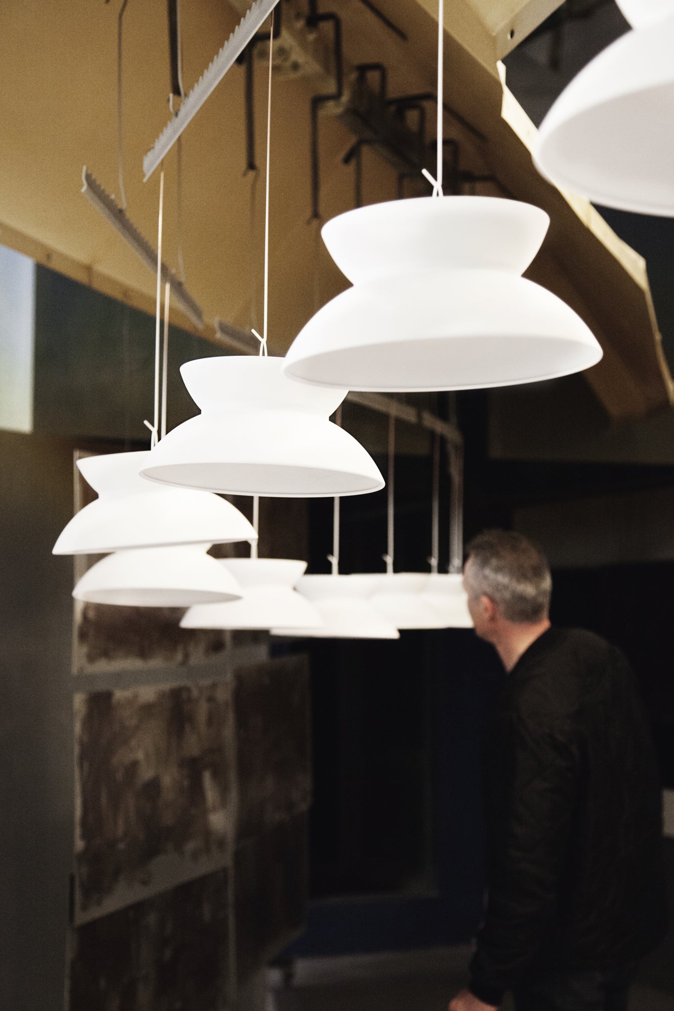 Lampa wisząca DOO-WOP biały