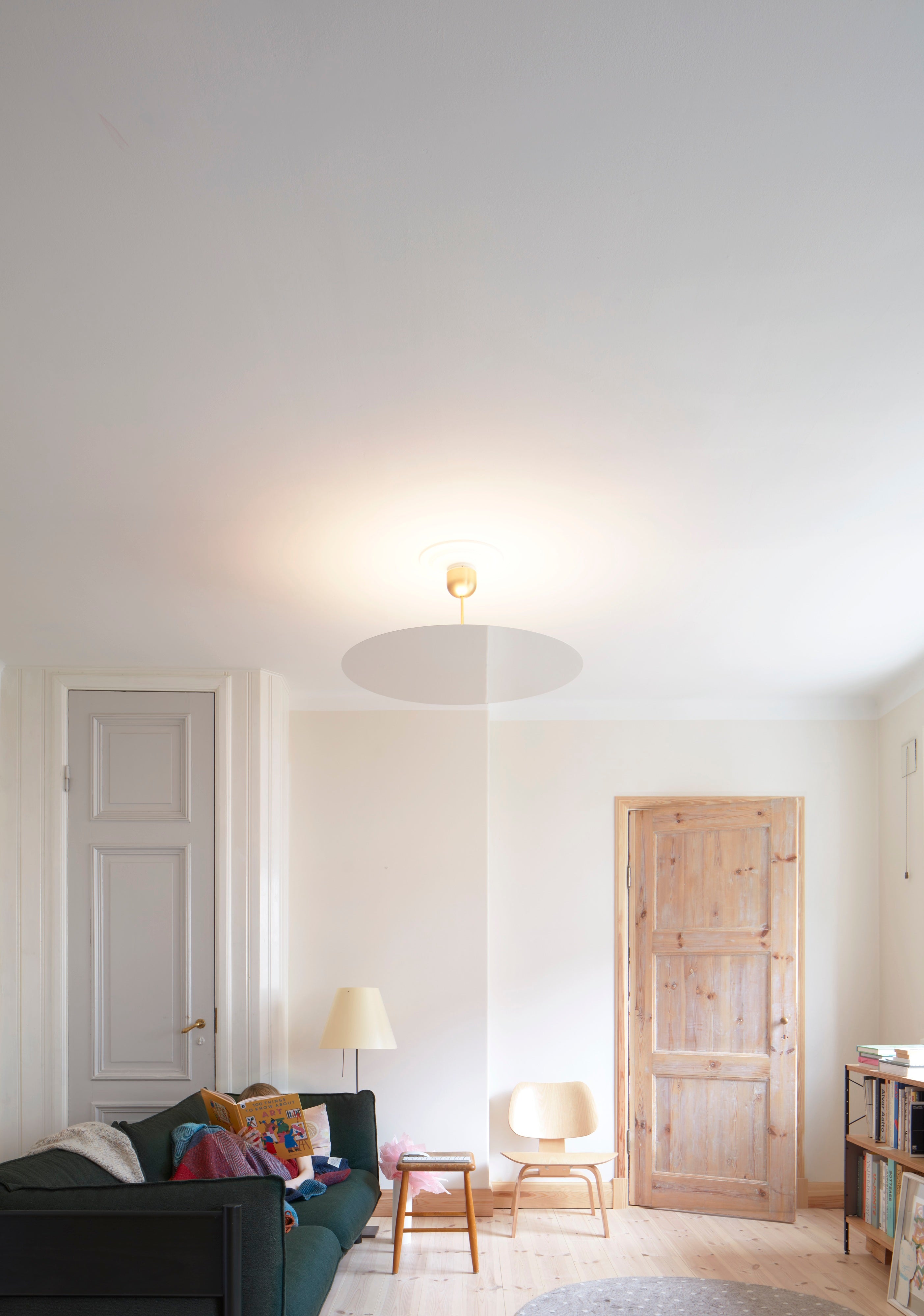 Hanglamp MILLIMETRO messing met spiegel effect