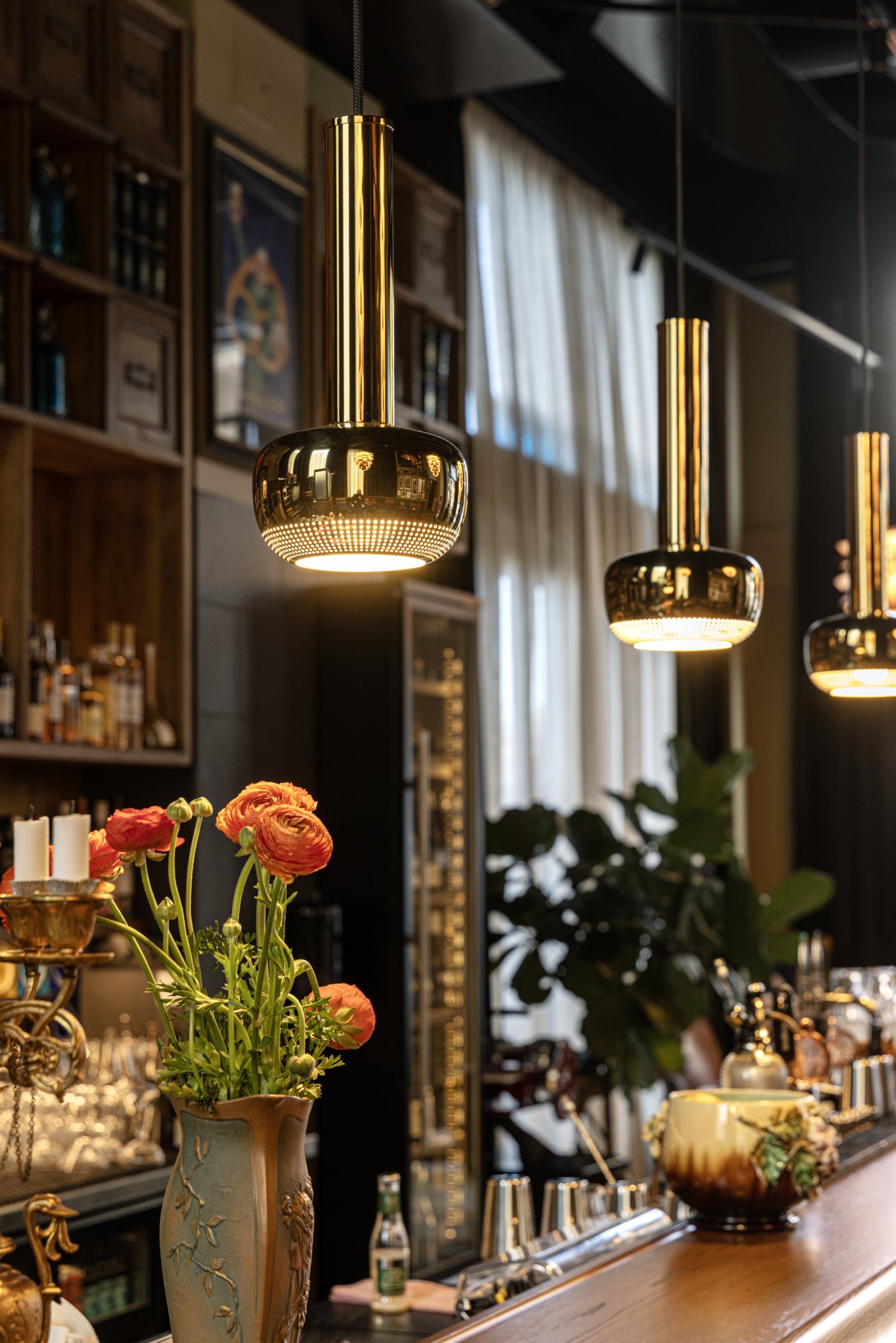 VL 56 Pendant Lamp Polished Brass