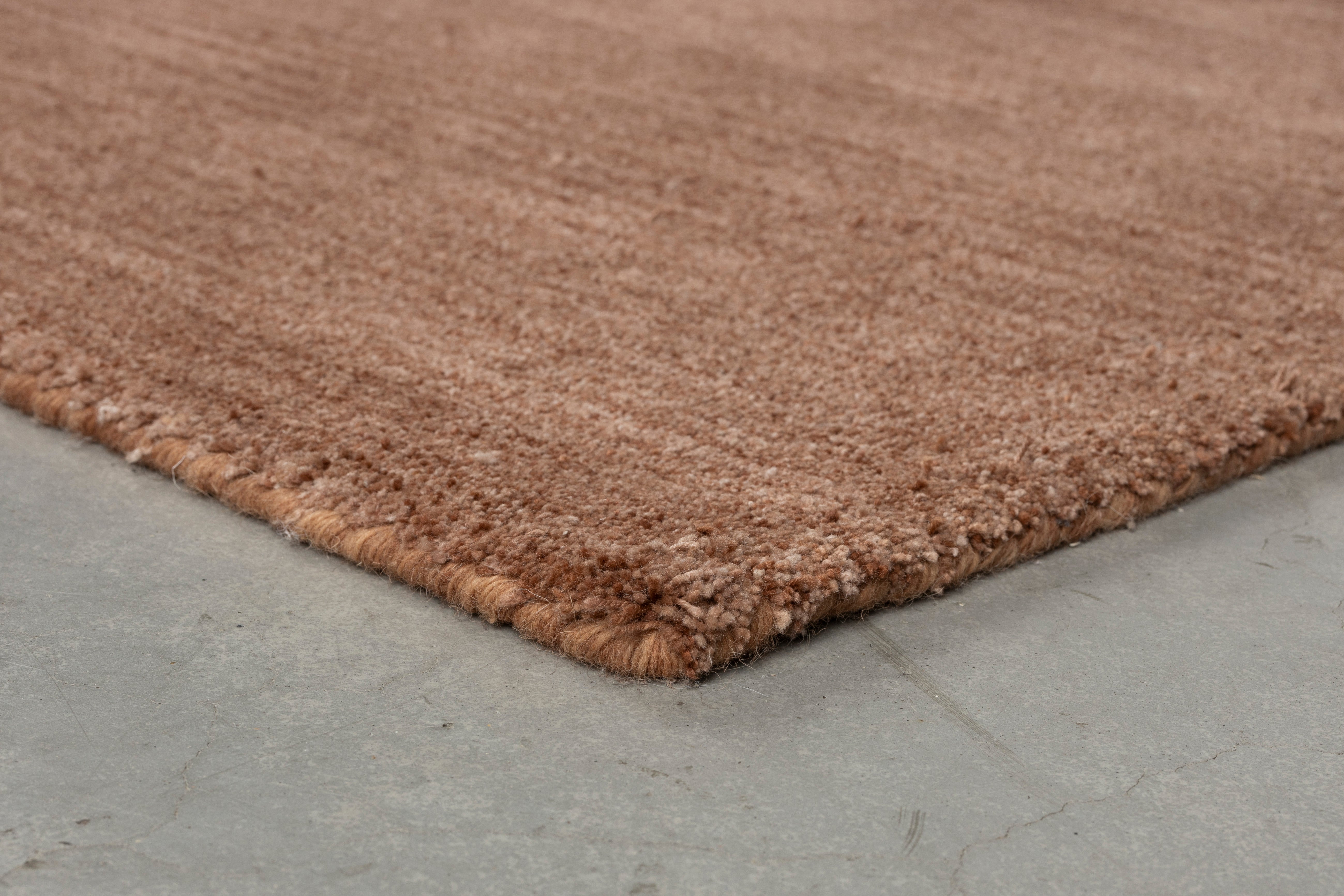 Vloerkleed LUWTE terrakota