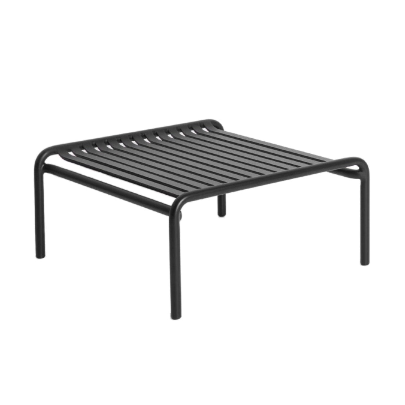 Vierkante tuintafel WEEK-END zwart