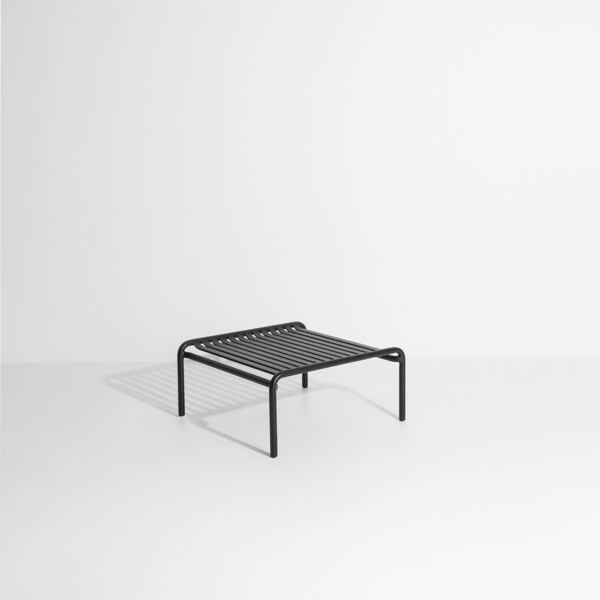 Vierkante tuintafel WEEK-END zwart