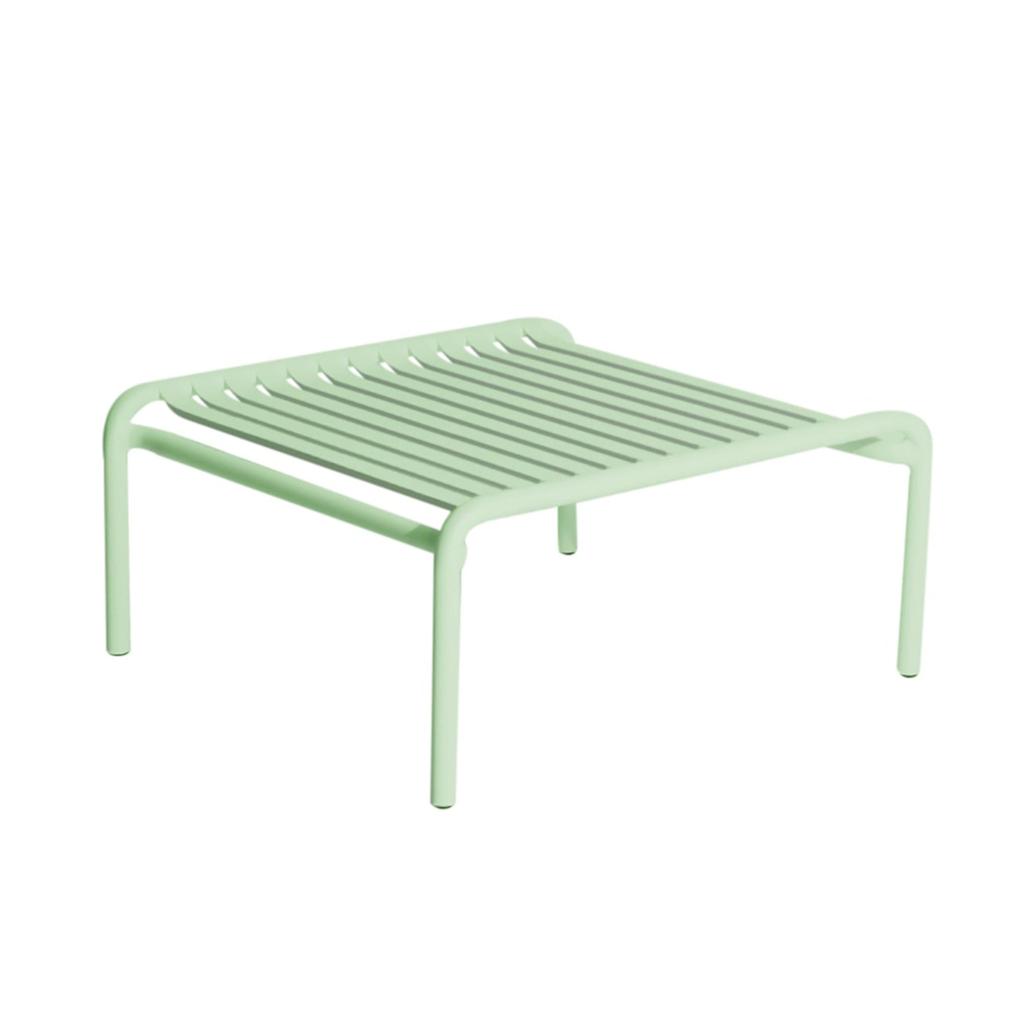 Vierkante tuin salontafel WEEK-END pastelgroen