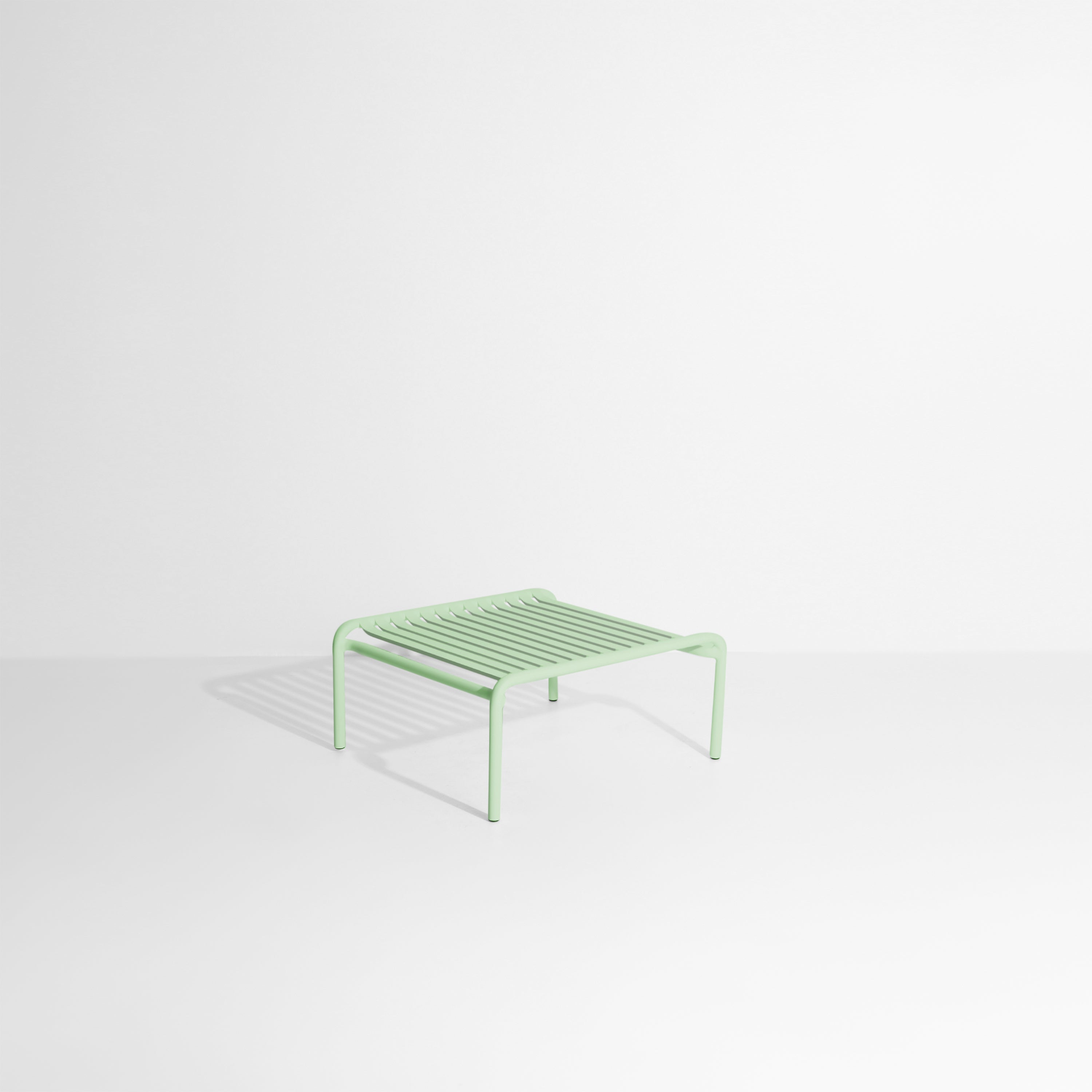 Vierkante tuin salontafel WEEK-END pastelgroen
