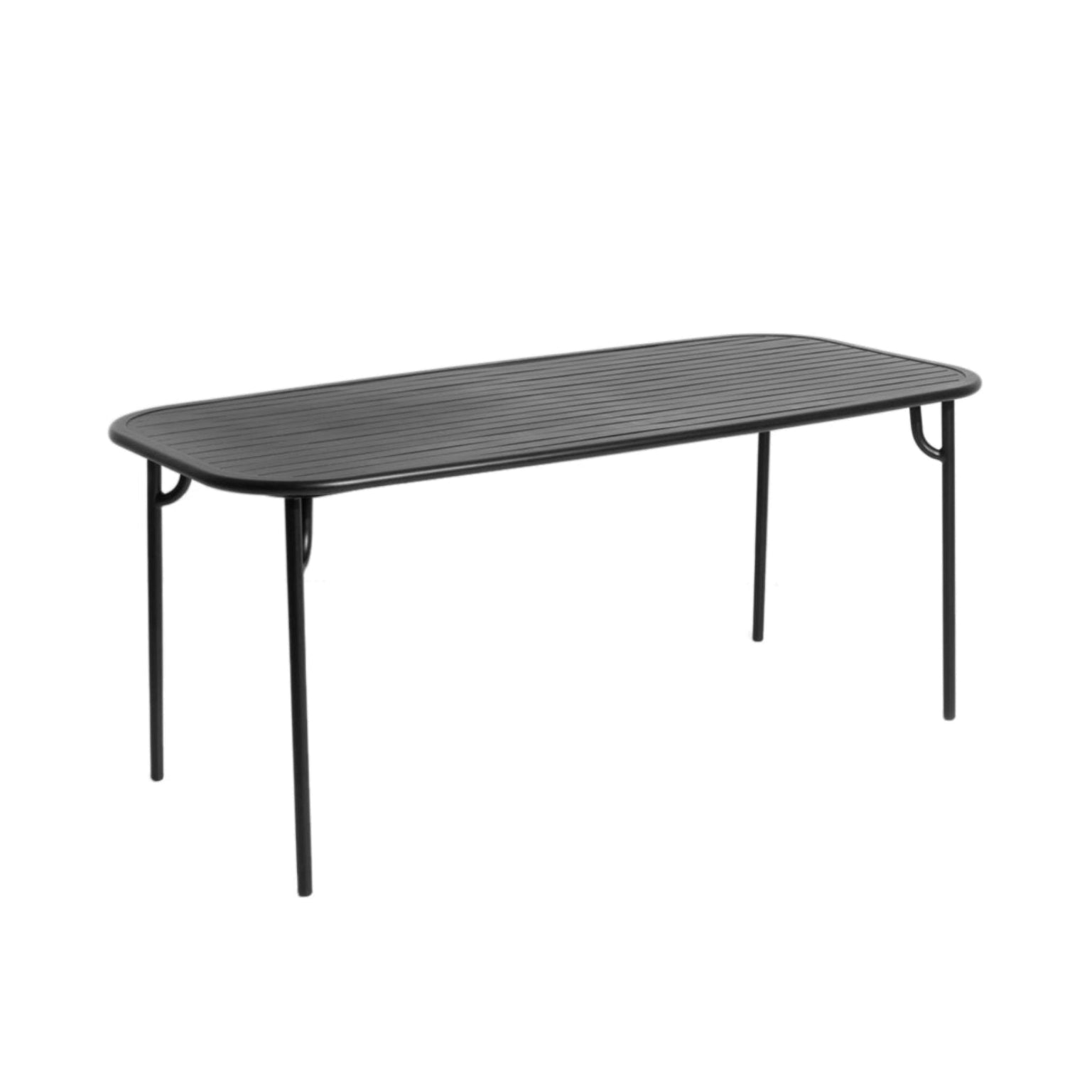 Tuin tafel WEEK-END zwart