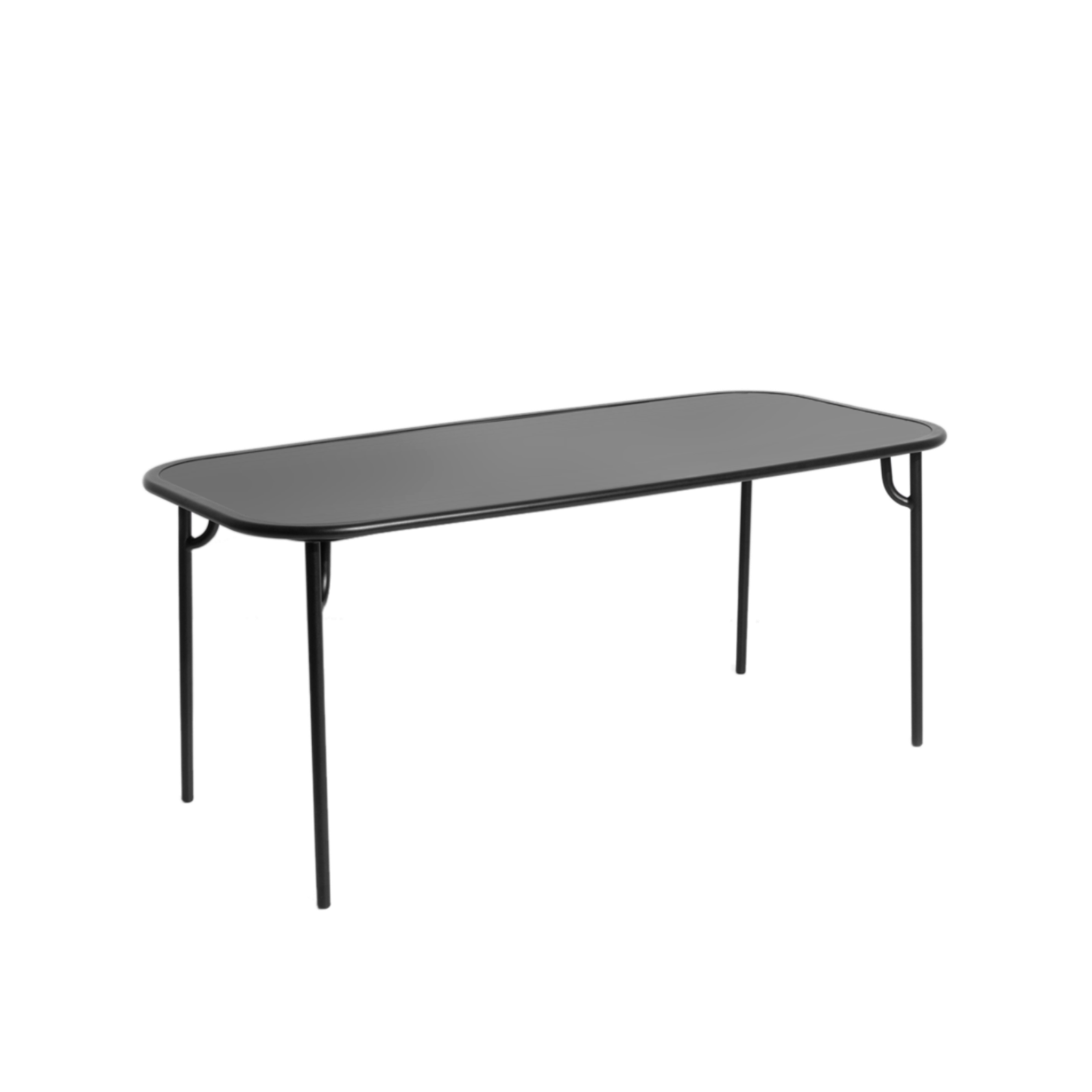 Tuin tafel WEEK-END zwart