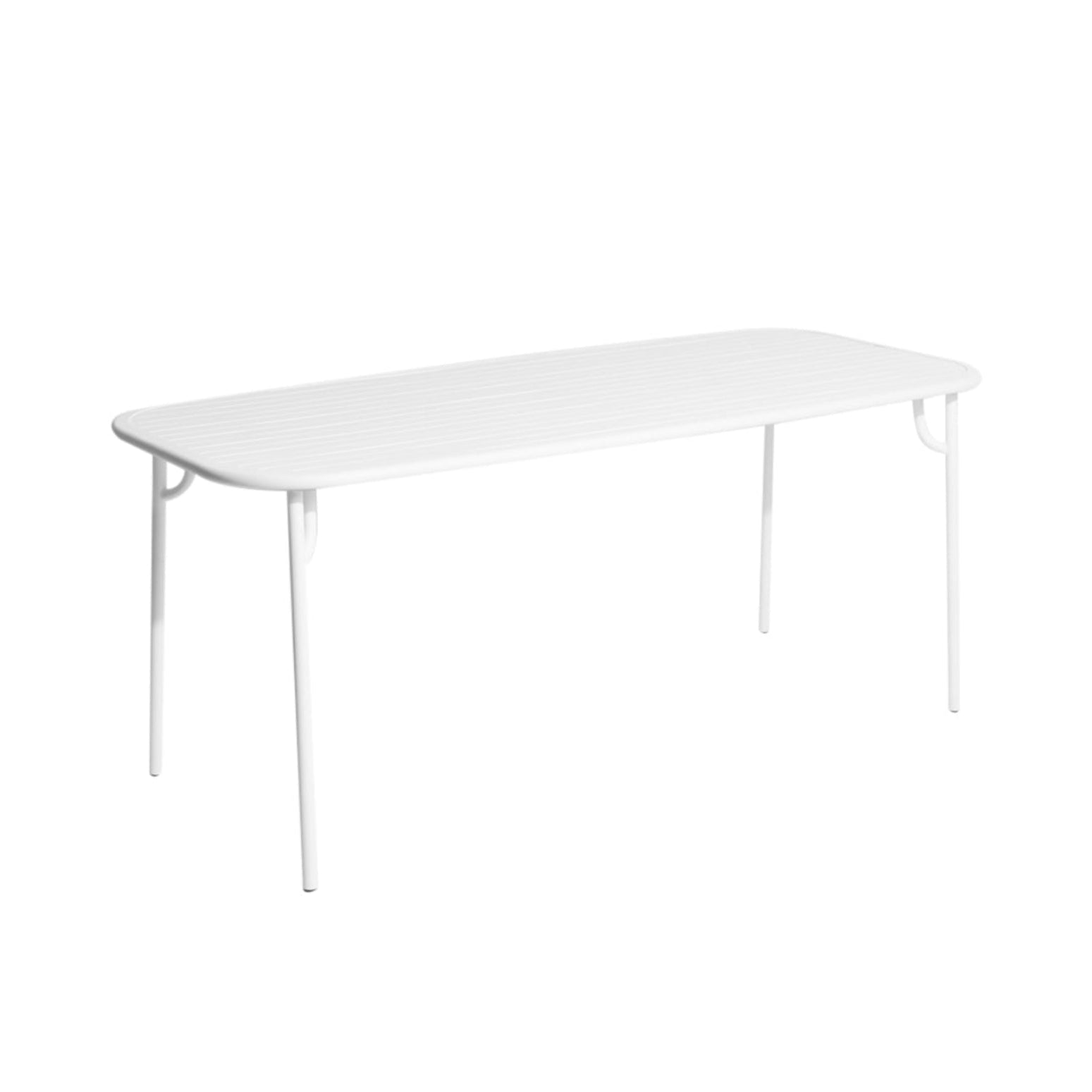 Tuin tafel WEEK-END wit