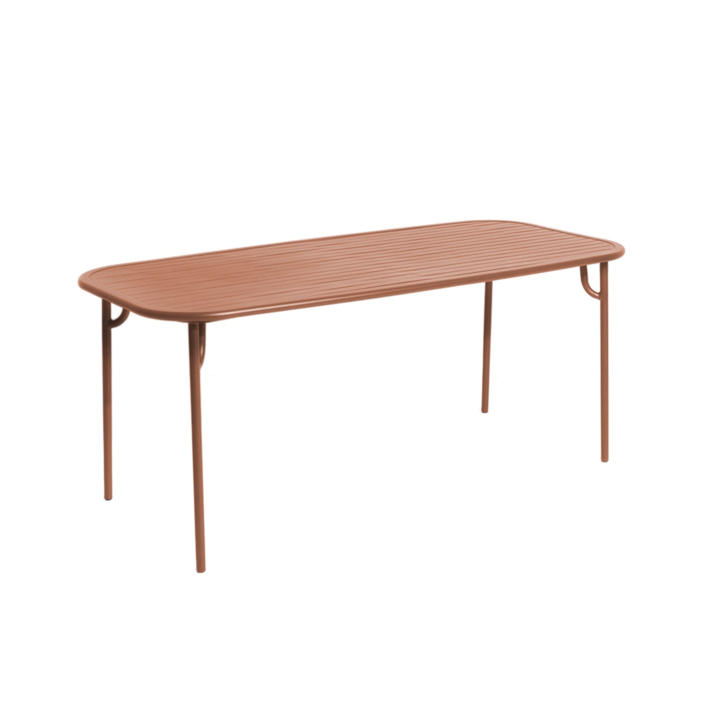 Tuin tafel WEEK-END terracotta