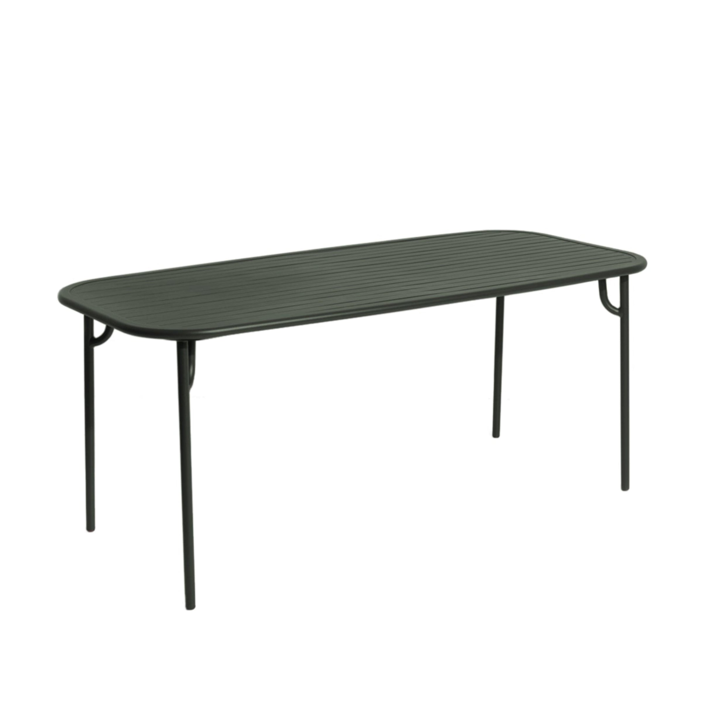 Tuin tafel WEEK-END donkergroen