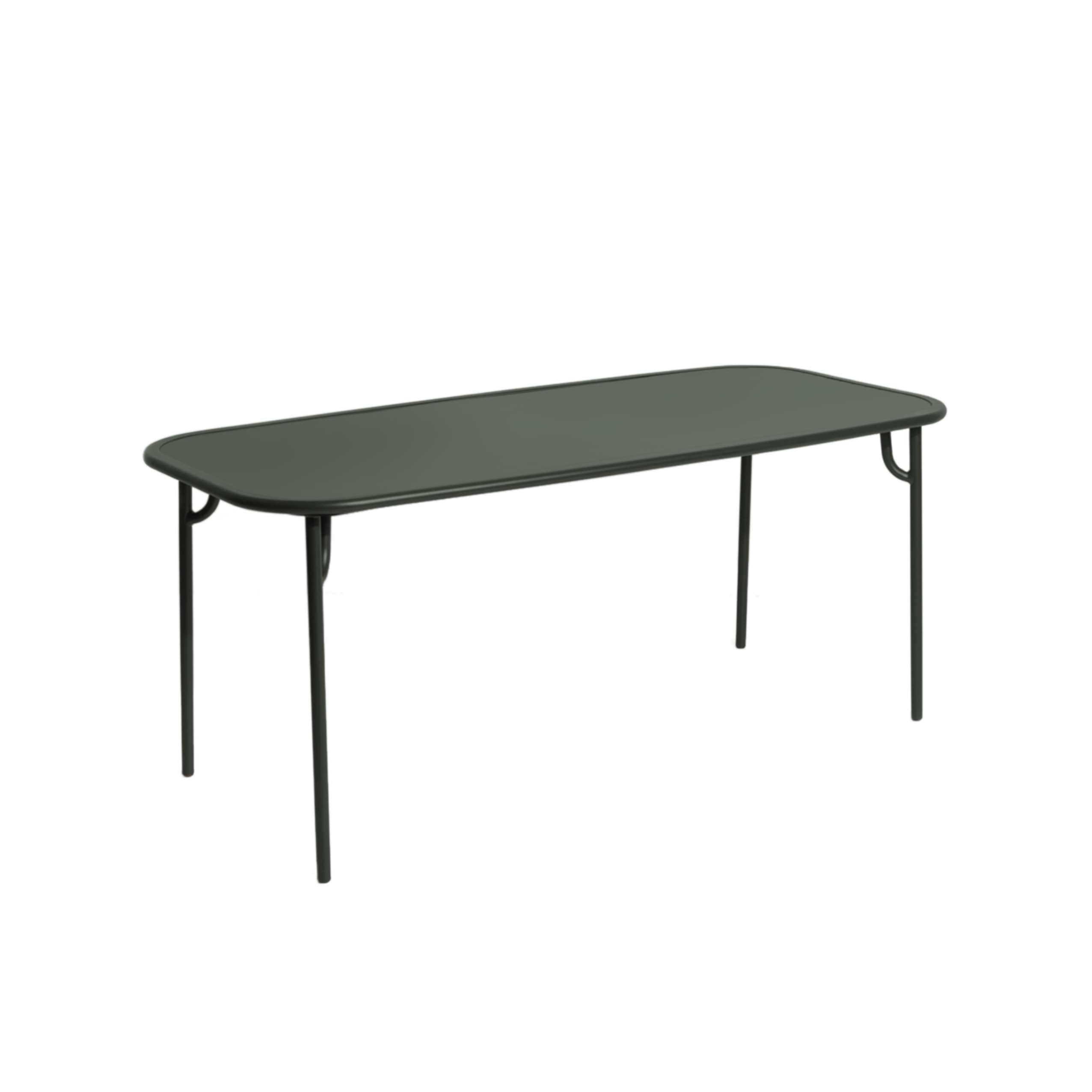 Tuin tafel WEEK-END donkergroen