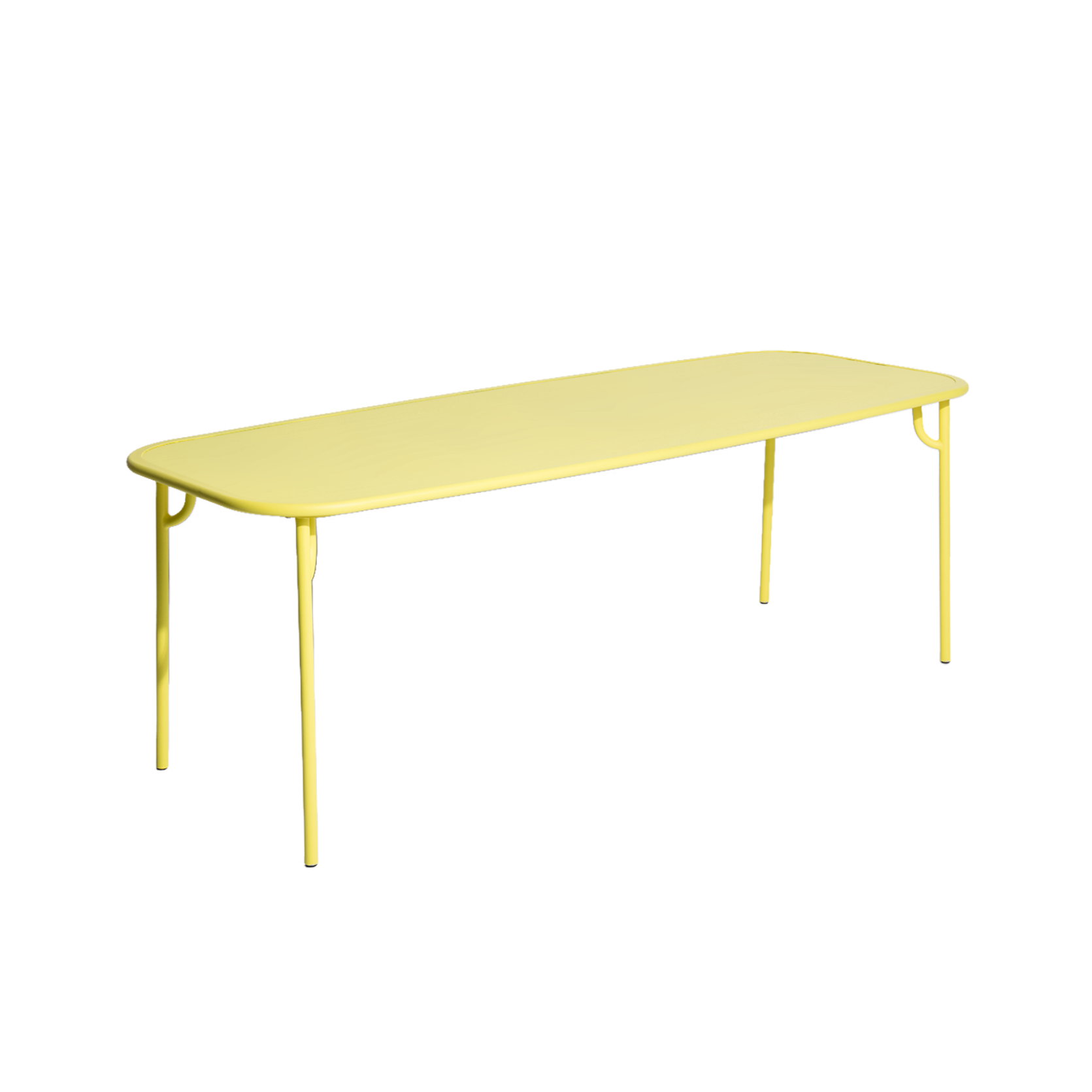 Tuin tafel WEEK-END felgeel