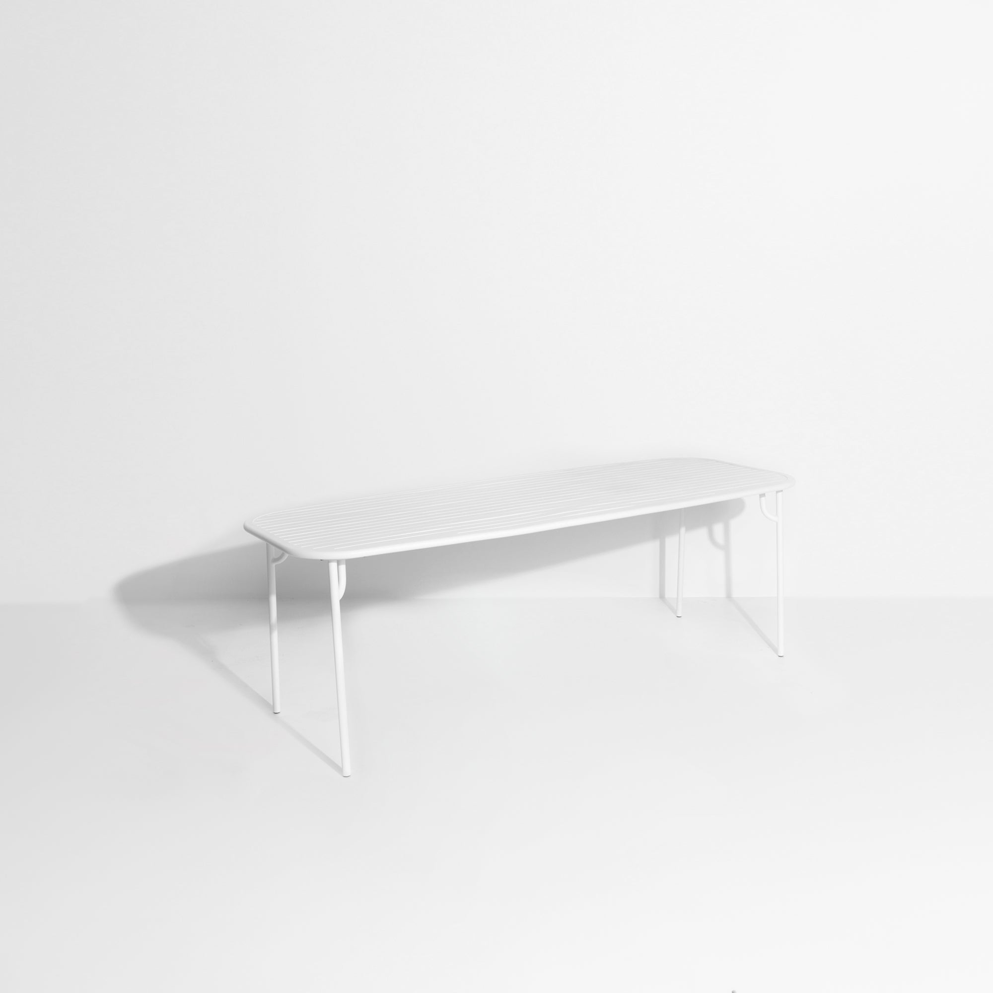 Tuin tafel WEEK-END wit