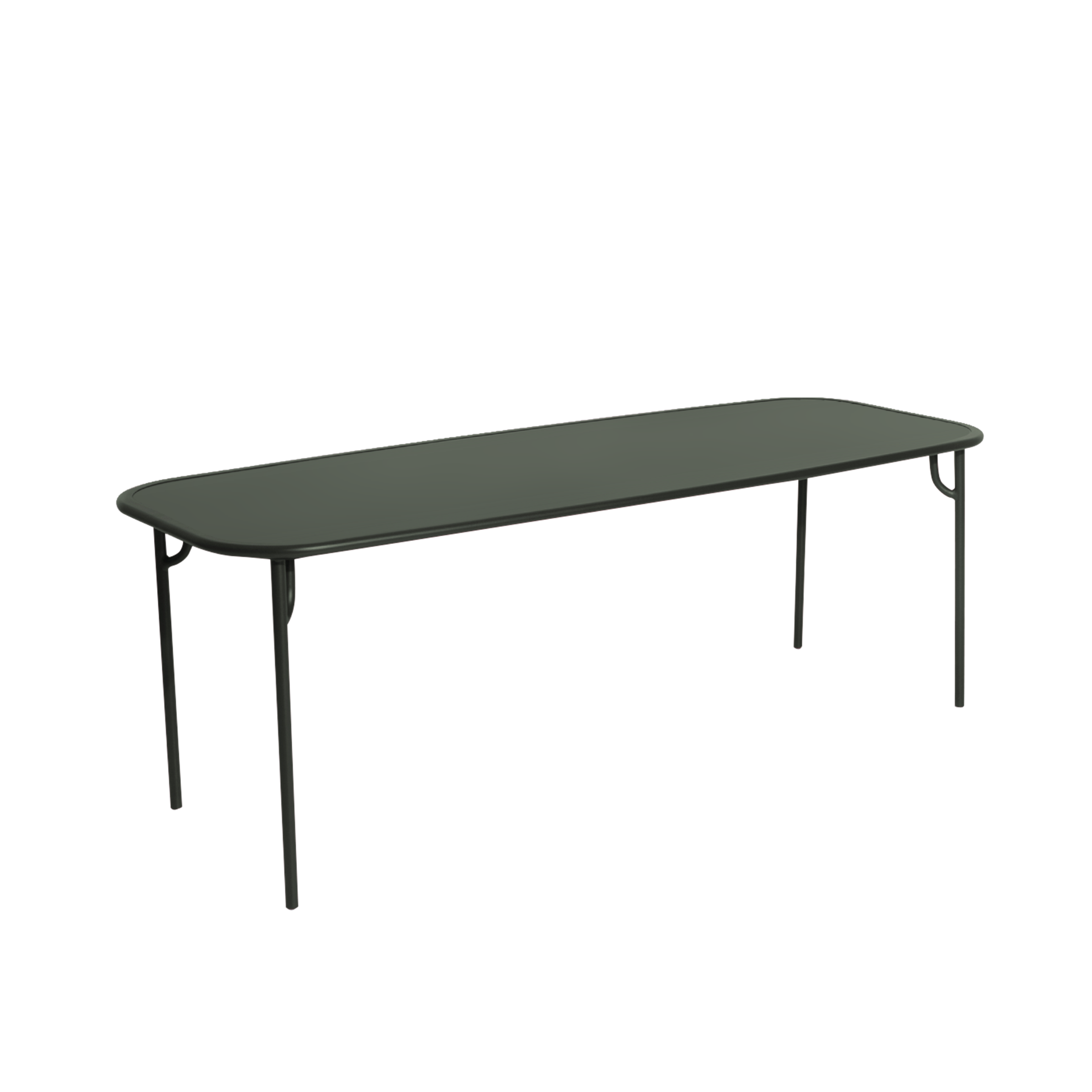 Tuin tafel WEEK-END donkergroen