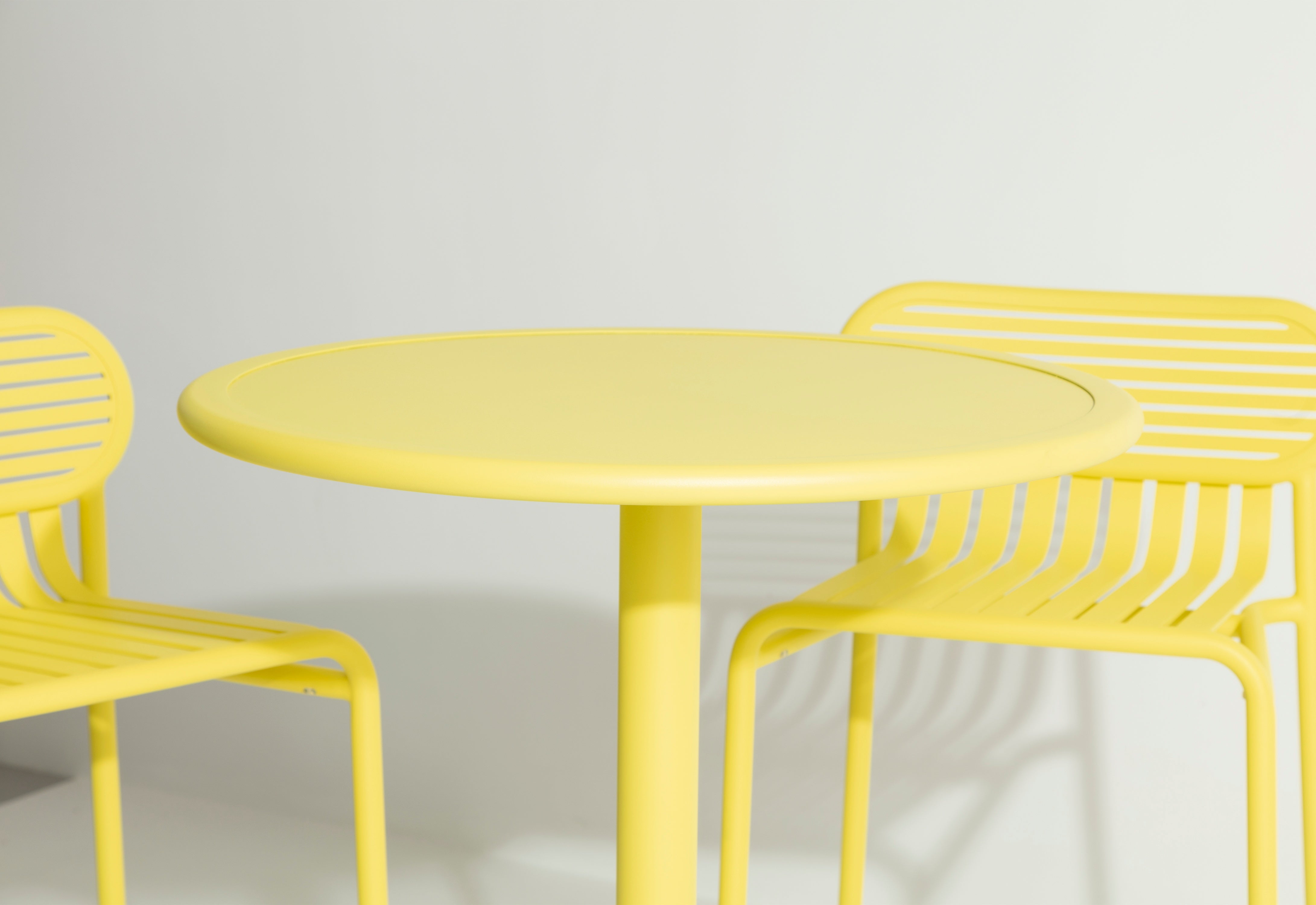 Ronde tuintafel WEEK-END in blauw