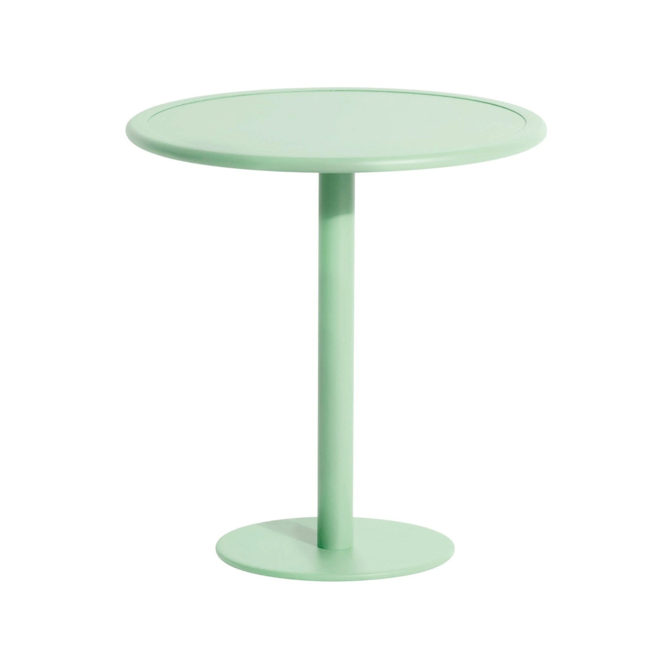 Ronde tuintafel WEEK-END in pastelgroen