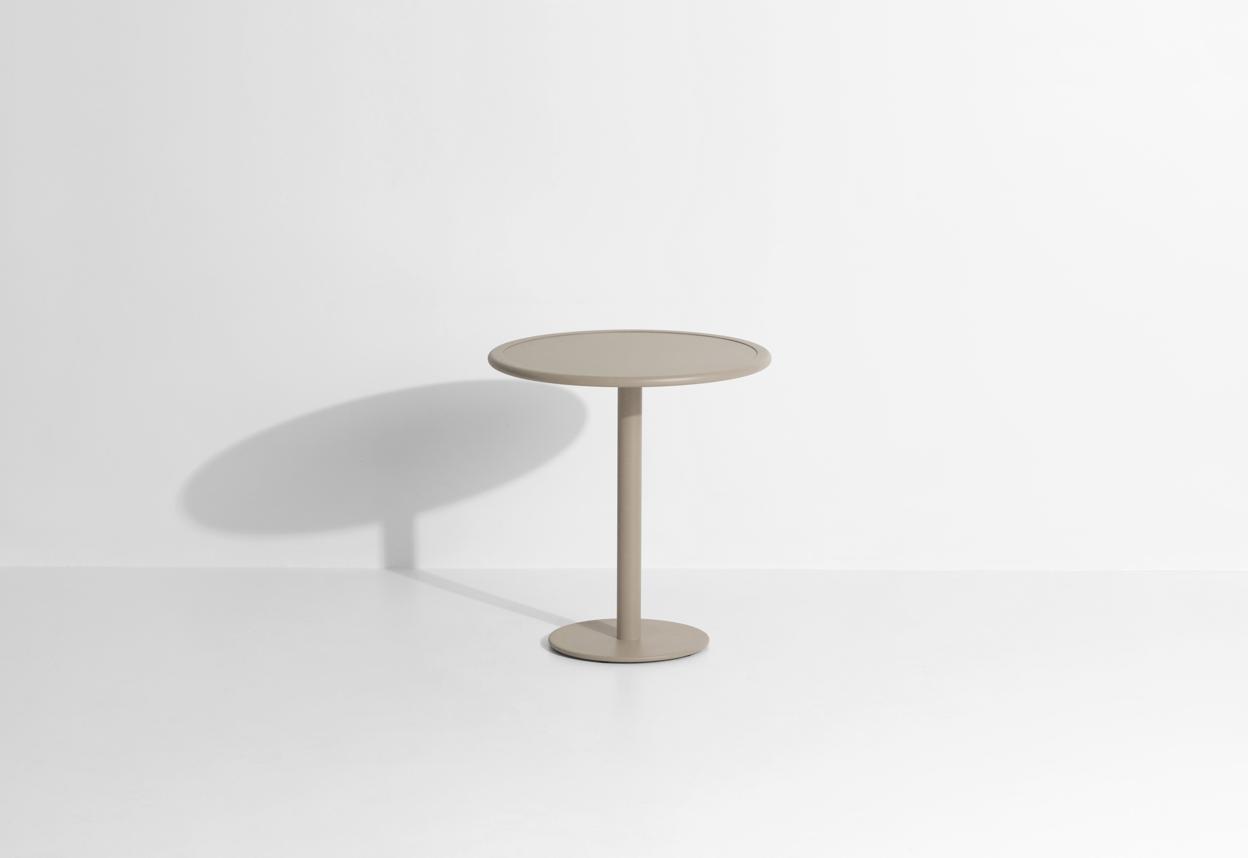 Ronde tuintafel WEEK-END beige