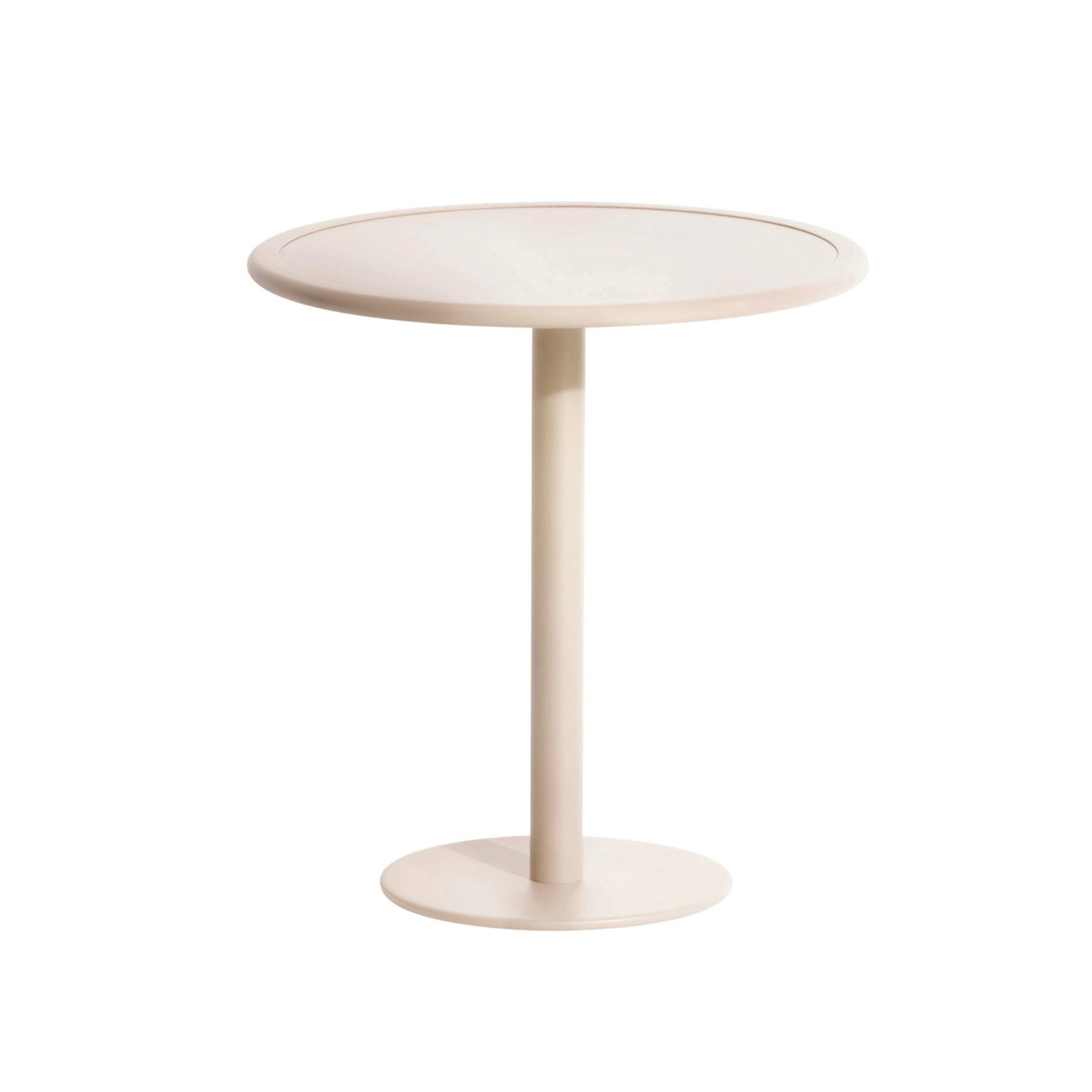 Ronde tuintafel WEEK-END ivoorkleurig