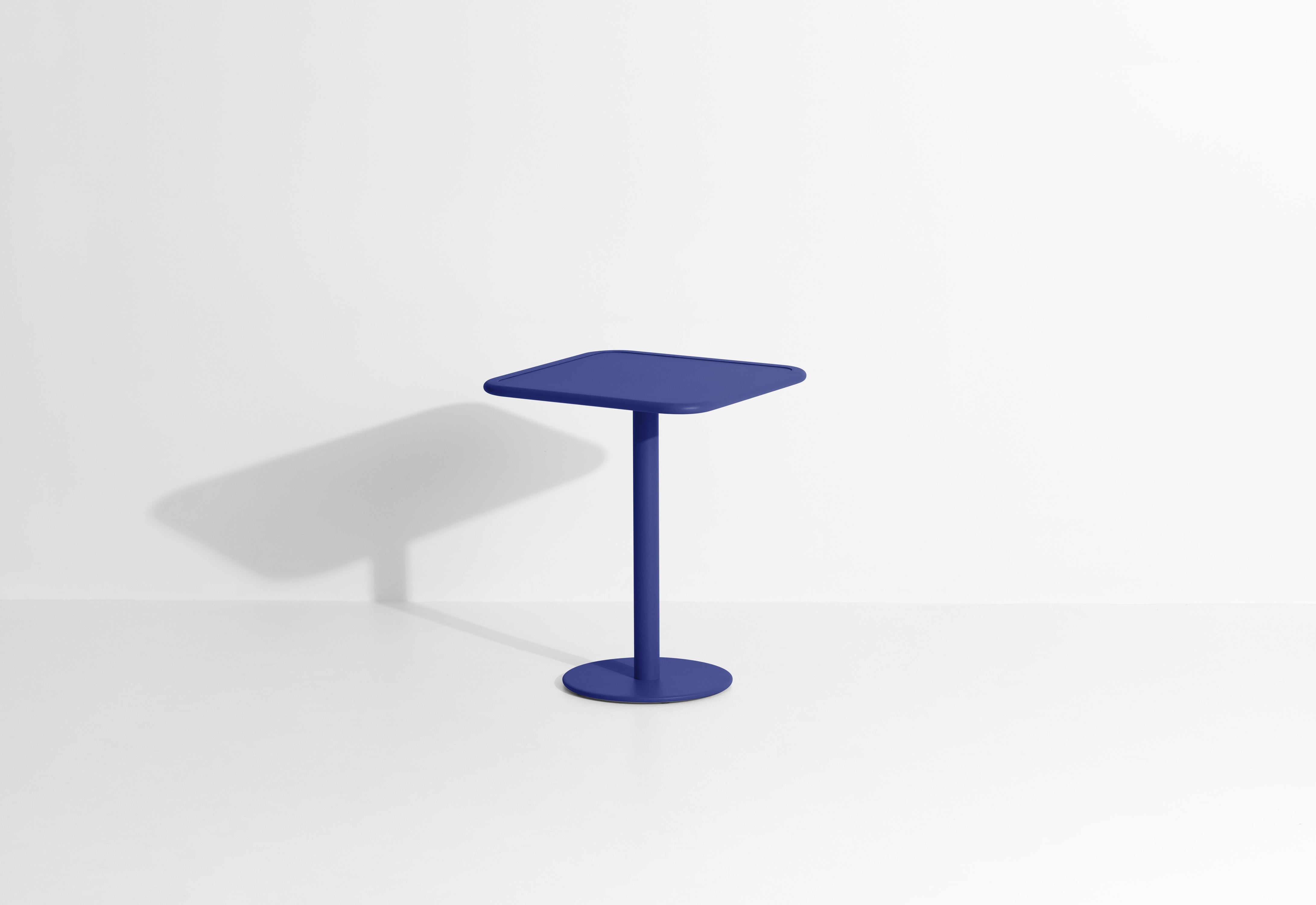 Vierkante tuintafel WEEK-END donkerblauw